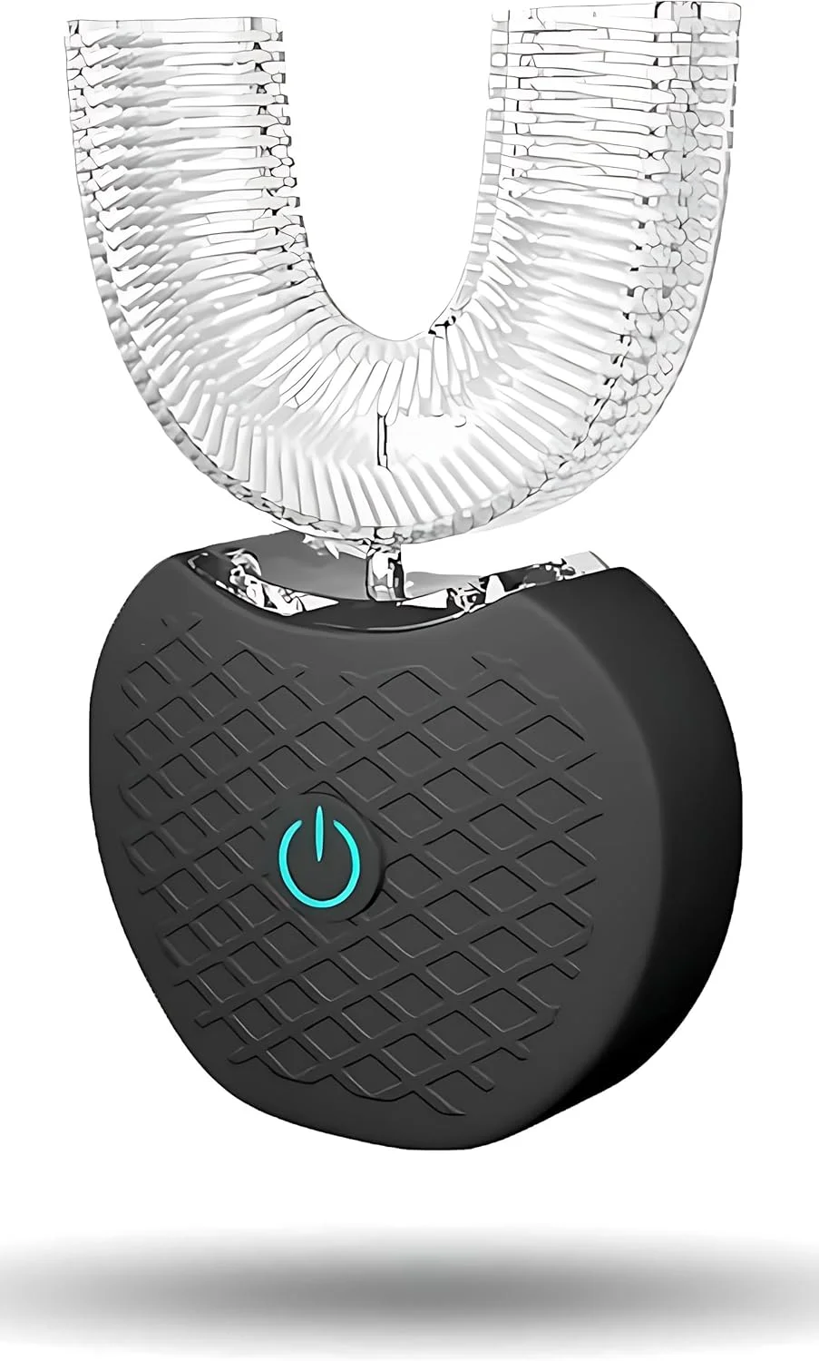 مسواک اتوماتیک ایمری، مسواک U شکل برای بزرگسالان، مسواک 360 درجه - مسواک های برقی U شکل التراسونیک برای سفید کردن دندان - شارژ بی سیم و چراغ LED - ضد آب IPX7