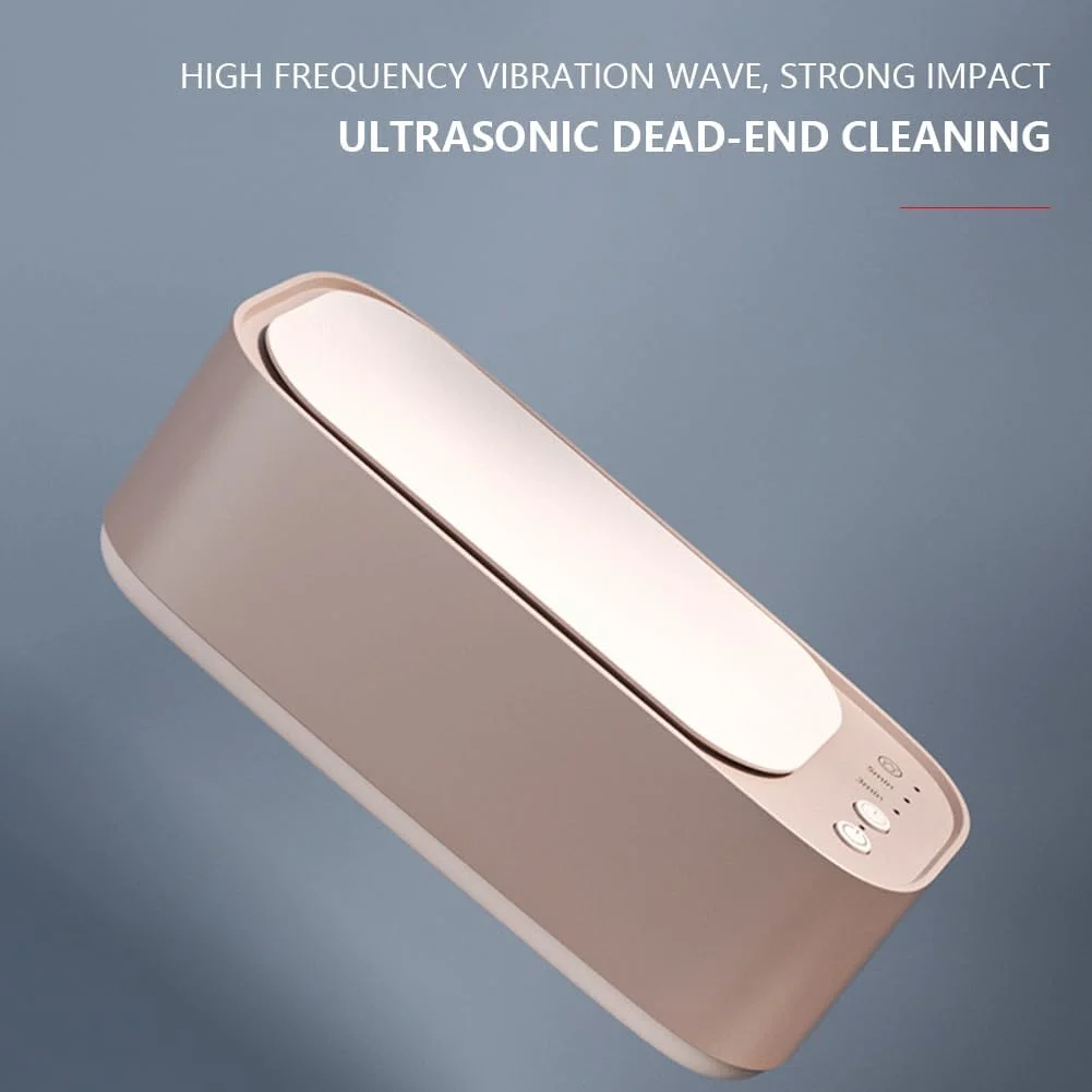 دستگاه تمیز کننده التراسونیک 360 درجه چند منظوره با مخزن 500 میلی لیتری برای عینک، شانه، تیغ، برس آرایشی و جواهرات