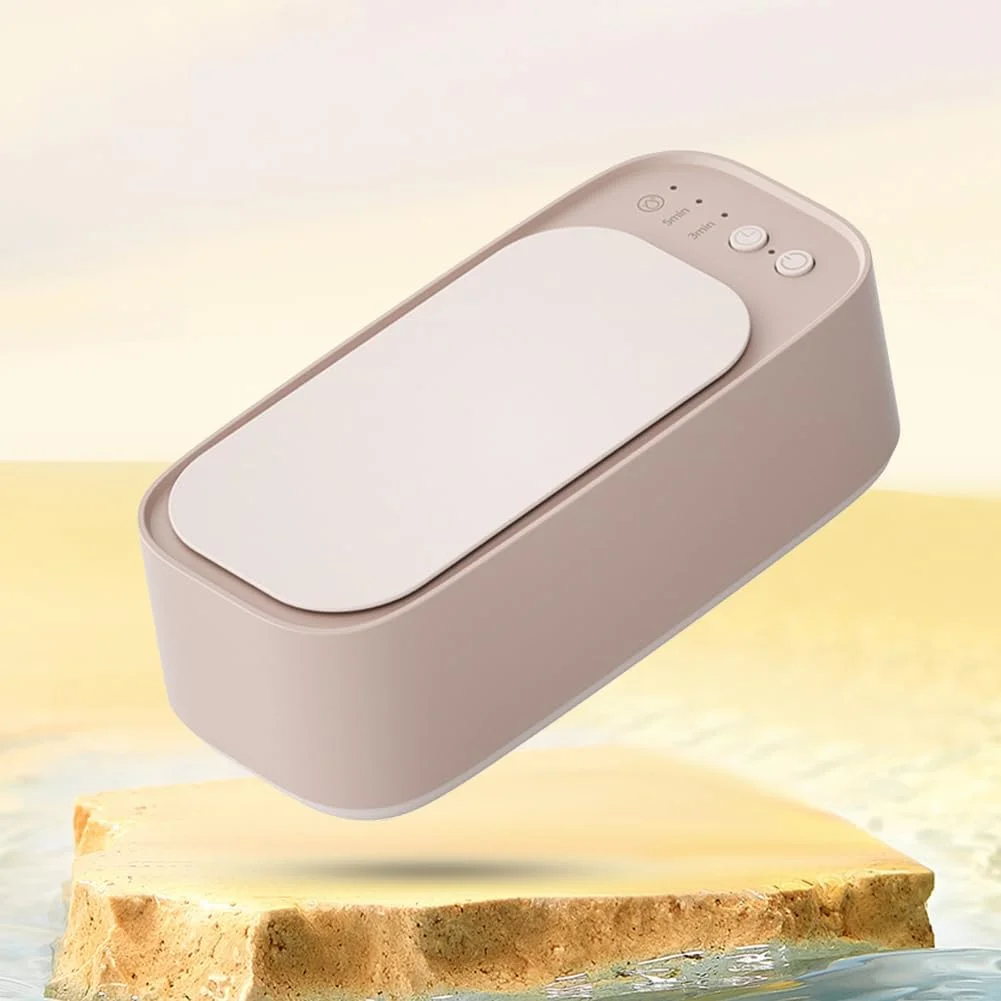 دستگاه تمیز کننده التراسونیک 360 درجه چند منظوره با مخزن 500 میلی لیتری برای عینک، شانه، تیغ، برس آرایشی و جواهرات