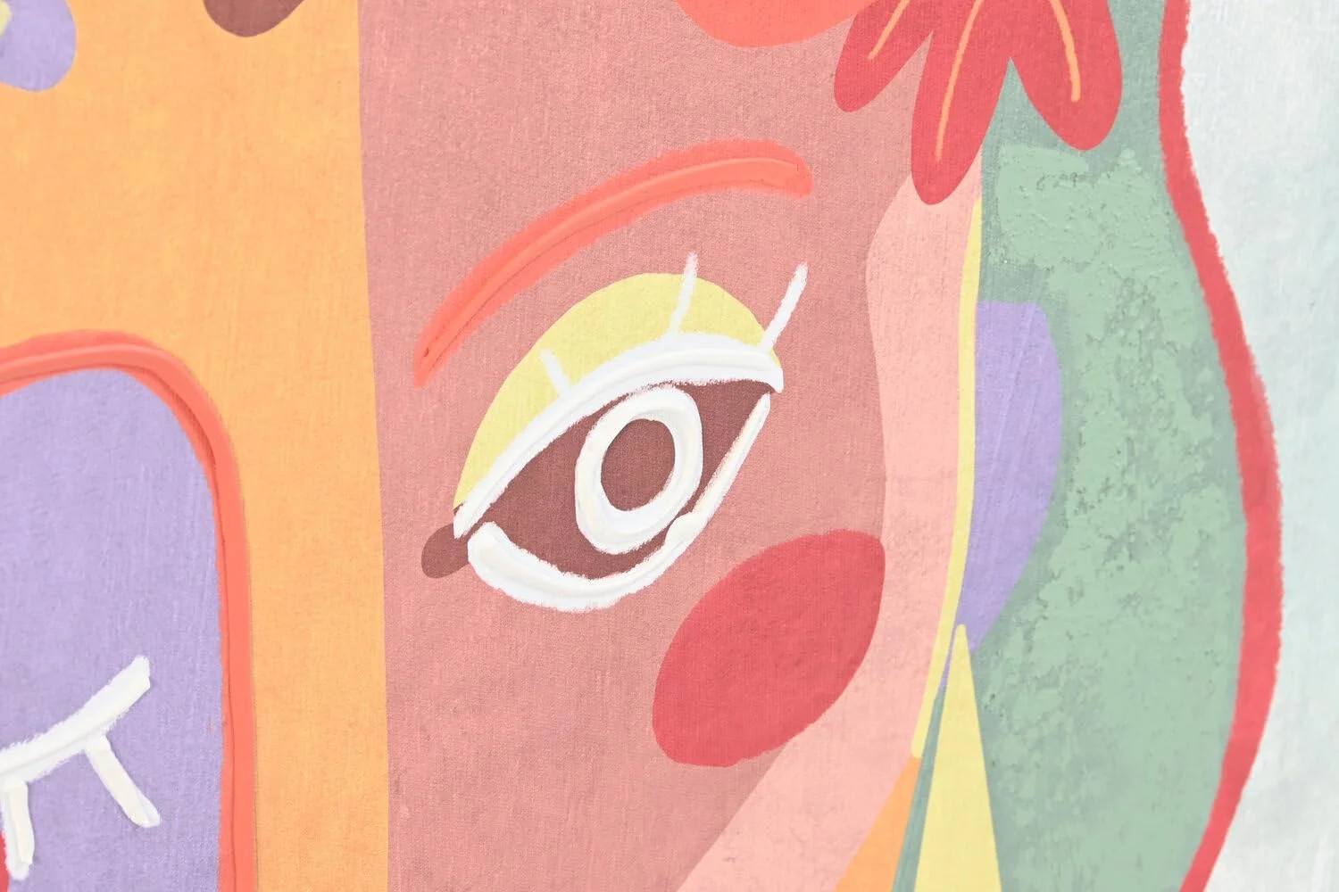 تابلو بوم پی اس 63X4X93 زن قاب شده 2 جور