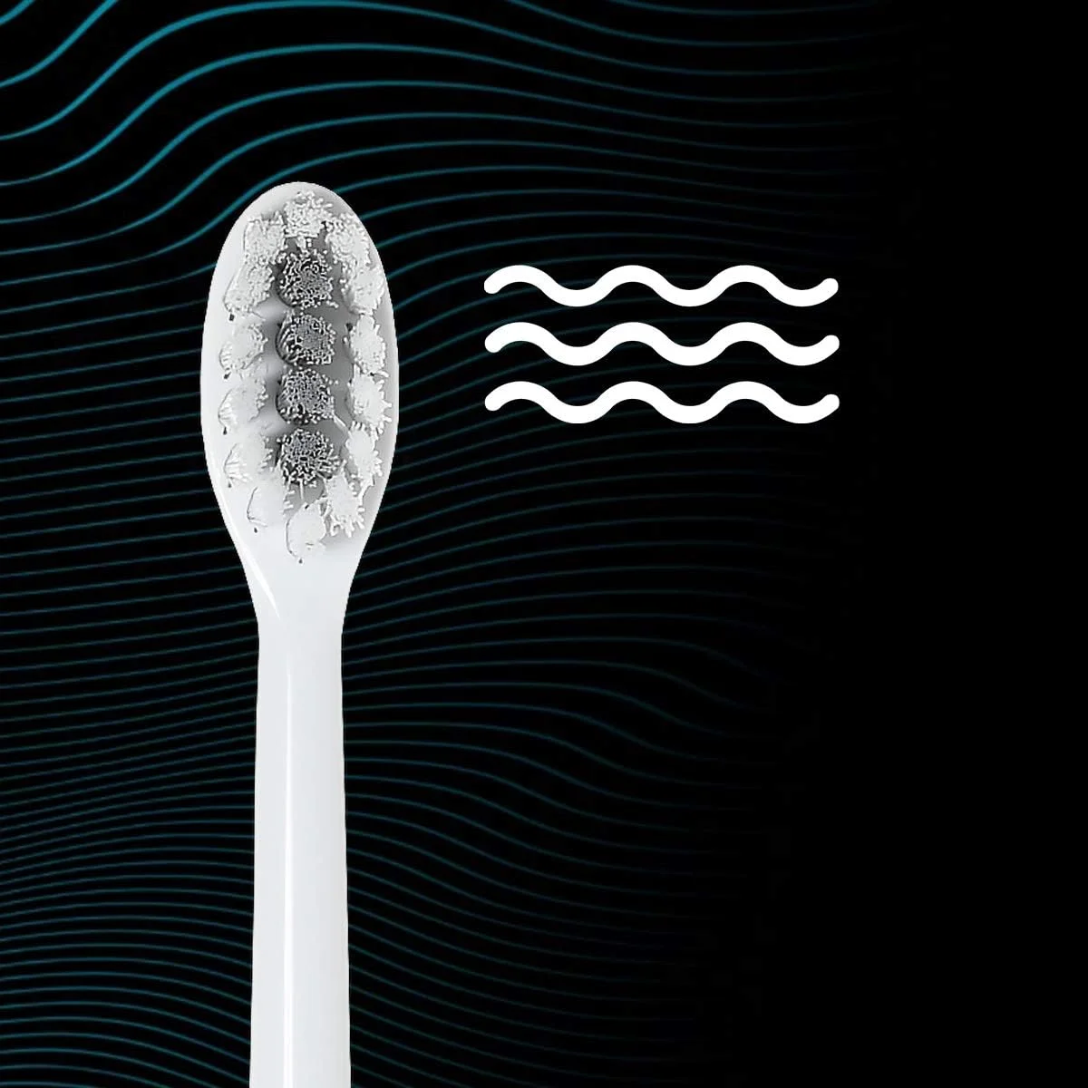 مسواک برقی Gleem، با باتری، برس نرم، نعنایی