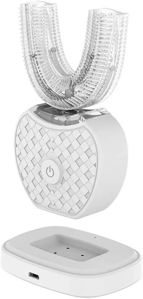 مسواک برقی اولتراسونیک 360 درجه سفید کننده دندان SBSNH، مسواک صوتی برای بزرگسالان، قابل شارژ، قابل حمل، دارای نور LED محافظ لثه IPX7 (رنگ: B) مسواک برقی اولتراسونیک 360 درجه سفید کننده دندان SBSNH، مسواک صوتی برای بزرگسالان، قابل شارژ، قابل حمل، دارای نور LED محافظ لثه IPX7 (رنگ: B)