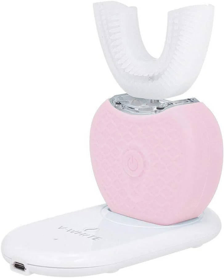 مسواک برقی نوع U، مسواک اولتراسونیک تمام اتوماتیک، مسواک سفید کننده دندان با نور سرد اولتراسونیک 360 درجه نوع U، ابزار سفید کننده دندان سرد مناسب برای بزرگسالان مسواک برقی نوع U، مسواک اولتراسونیک تمام اتوماتیک، مسواک سفید کننده دندان با نور سرد اولتراسونیک 360 درجه نوع U، ابزار سفید کننده دندان سرد مناسب برای بزرگسالان