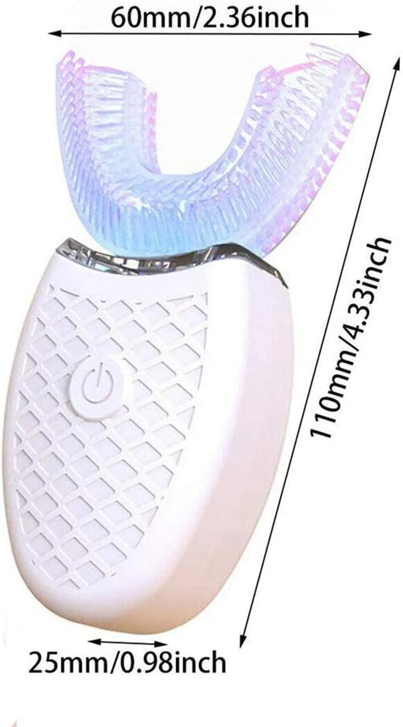 مسواک التراسونیک، مسواک برقی، مسواک التراسونیک اتوماتیک 360 درجه، ابزار سفید کننده دندان سرد، مناسب برای بزرگسالان مسواک التراسونیک، مسواک برقی، مسواک التراسونیک اتوماتیک 360 درجه، ابزار سفید کننده دندان سرد، مناسب برای بزرگسالان