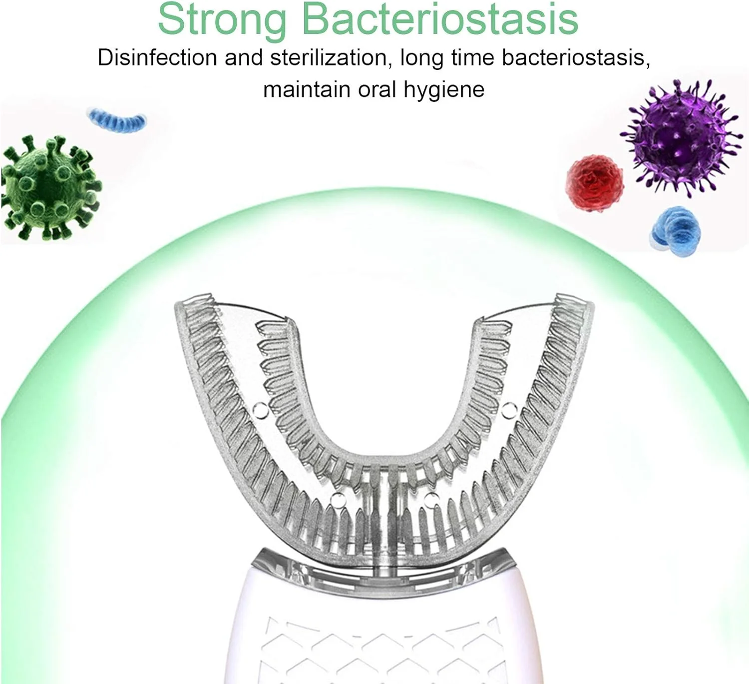 مسواک التراسونیک، مسواک برقی، مسواک التراسونیک اتوماتیک 360 درجه، ابزار سفید کننده دندان سرد، مناسب برای بزرگسالان مسواک التراسونیک، مسواک برقی، مسواک التراسونیک اتوماتیک 360 درجه، ابزار سفید کننده دندان سرد، مناسب برای بزرگسالان