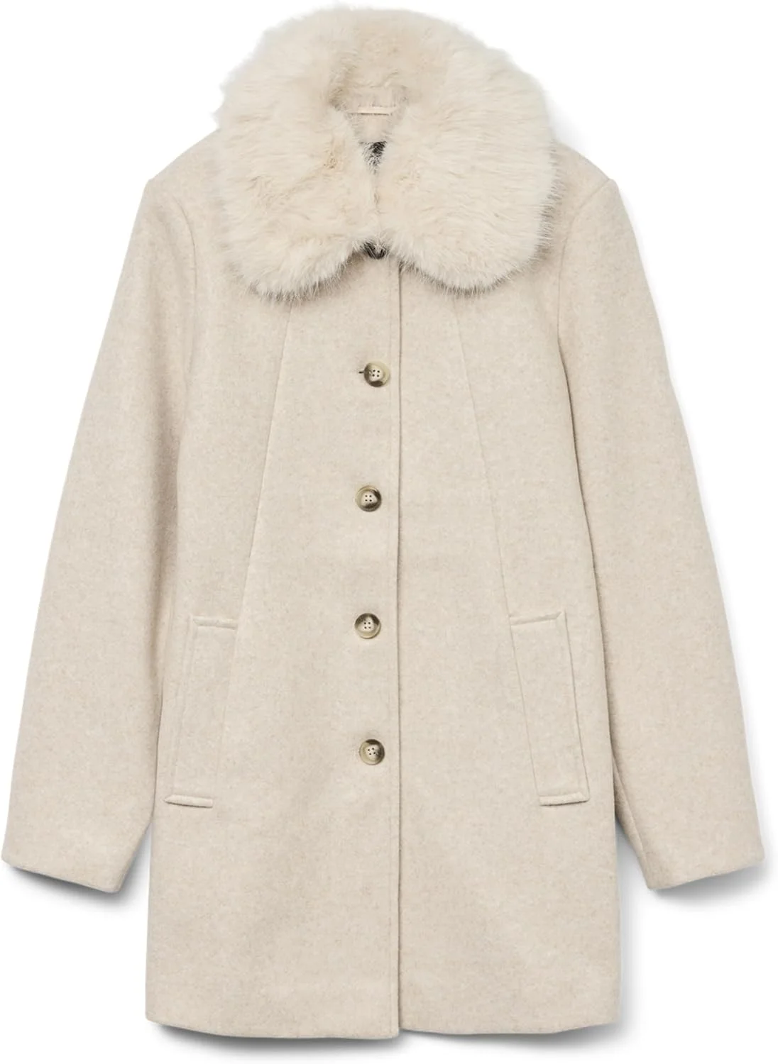 کت پاییزه راحت زنانه ورو مدا مدل Vmautumn Cozy Jacket Ga Boo (تک عددی)