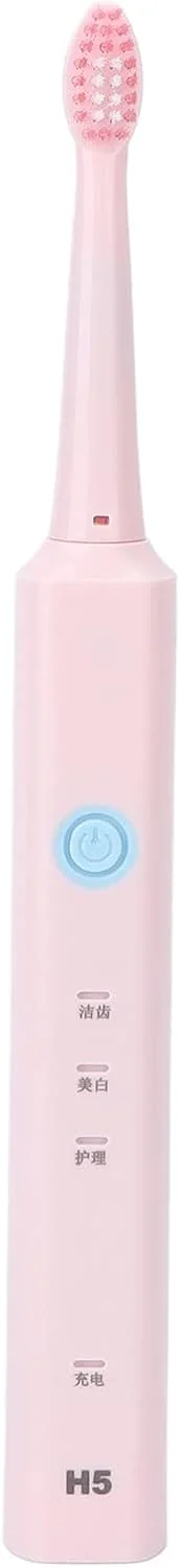 مسواک برقی اولتراسونیک، مسواک برقی سفید کننده، پاکسازی عمیق و مطمئن، صورتی، قابل شارژ، صدای کم، برای بزرگسالان، مناسب منزل مسواک برقی اولتراسونیک، مسواک برقی سفید کننده، پاکسازی عمیق و مطمئن، صورتی، قابل شارژ، صدای کم، برای بزرگسالان، مناسب منزل