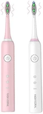 مسواک برقی ویبره التراسونیک NP، پاک کننده دندان قابل شارژ (رنگ: سفید)