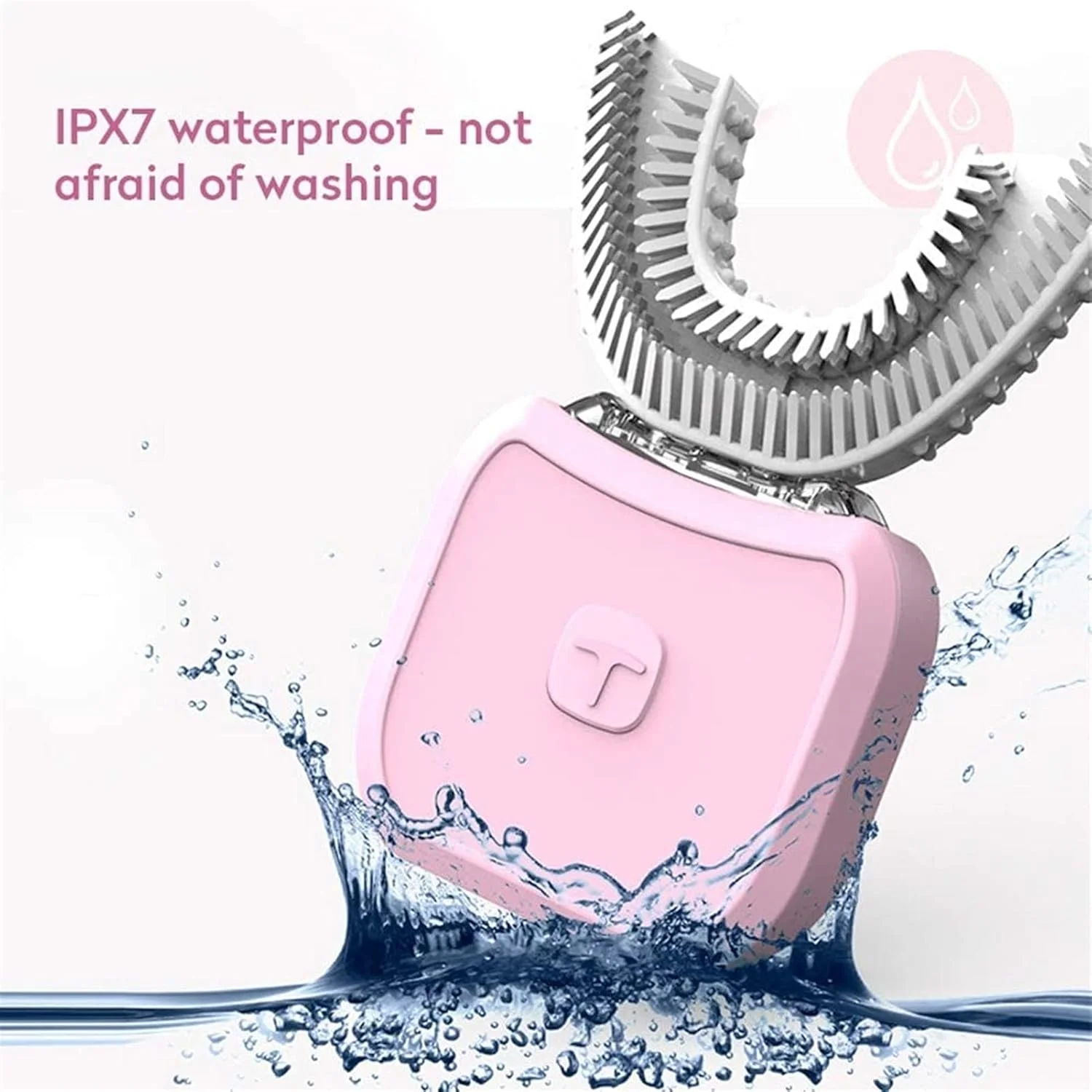 مسواک اولتراسونیک UOOD، مسواک اتوماتیک 360 درجه، کیت سفید کننده دندان با مسواک برقی سونیک، سفید کننده دندان با قابلیت حمل آسان (رنگ: صورتی) مسواک اولتراسونیک UOOD، مسواک اتوماتیک 360 درجه، کیت سفید کننده دندان با مسواک برقی سونیک، سفید کننده دندان با قابلیت حمل آسان (رنگ: صورتی)