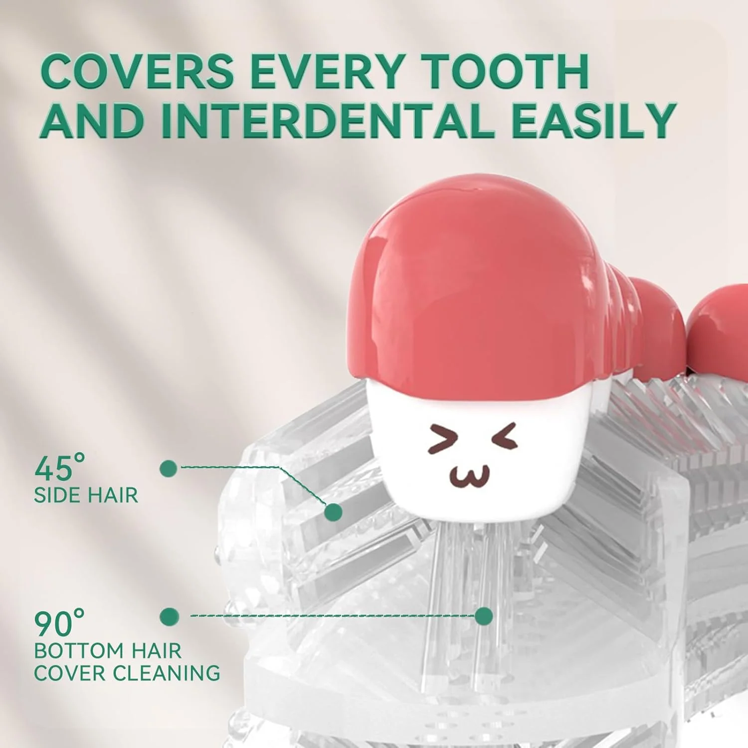 مسواک برقی اتوماتیک سونیک، تمیز کننده 360 درجه دهان و سفید کننده لکه ها، ضد آب IPX7 قابل شارژ، سر برس U شکل * 3 + سر برس دسته مستقیم * 2، مناسب برای مسافرت یا استفاده در منزل مسواک برقی اتوماتیک سونیک، تمیز کننده 360 درجه دهان و سفید کننده لکه ها، ضد آب IPX7 قابل شارژ، سر برس U شکل * 3 + سر برس دسته مستقیم * 2، مناسب برای مسافرت یا استفاده در منزل