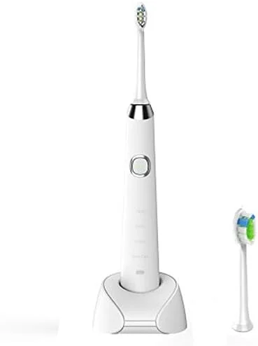 مسواک برقی YOGAES، مسواک برقی با پاکسازی التراسونیک قدرتمند، 4 حالت اختیاری، 2 سر برس، 3 ساعت شارژ برای 30 روز، مسواک سفید کننده با تایمر 2 دقیقه ای داخلی، دندانپزشکان توصیه می کنند مسواک برقی YOGAES، مسواک برقی با پاکسازی التراسونیک قدرتمند، 4 حالت اختیاری، 2 سر برس، 3 ساعت شارژ برای 30 روز، مسواک سفید کننده با تایمر 2 دقیقه ای داخلی، دندانپزشکان توصیه می کنند