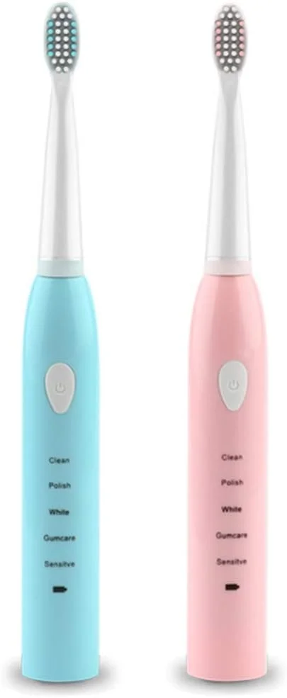 مسواک برقی با شارژ USB، ویبره صوتی، برس نرم مناسب بزرگسالان - آبی مسواک برقی با شارژ USB، ویبره صوتی، برس نرم مناسب بزرگسالان - آبی