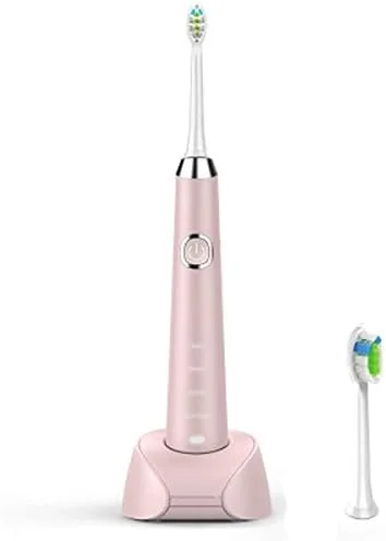 مسواک برقی یوگا، مسواک برقی با پاکسازی التراسونیک قدرتمند، 4 حالت انتخابی، 2 سر برس، 3 ساعت شارژ برای 30 روز، مسواک سفید کننده با تایمر 2 دقیقه ای مسواک برقی یوگا، مسواک برقی با پاکسازی التراسونیک قدرتمند، 4 حالت انتخابی، 2 سر برس، 3 ساعت شارژ برای 30 روز، مسواک سفید کننده با تایمر 2 دقیقه ای