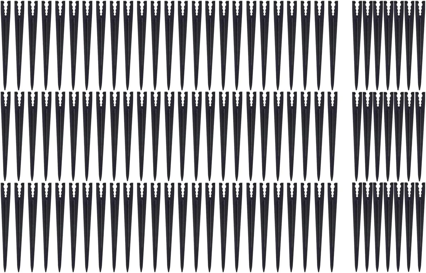 ۵ عدد پایه نگهدارنده قطره چکان آبیاری - میله های ثابت نگهدارنده | آبپاش قطره ای قابل تنظیم برای آبیاری قطره ای با شلنگ آب ۱/۴، ۴/۷ یا ۳/۵ اینچ (۱۰۰ عدد پایه) ۵ عدد پایه نگهدارنده قطره چکان آبیاری - میله های ثابت نگهدارنده | آبپاش قطره ای قابل تنظیم برای آبیاری قطره ای با شلنگ آب ۱/۴، ۴/۷ یا ۳/۵ اینچ (۱۰۰ عدد پایه)