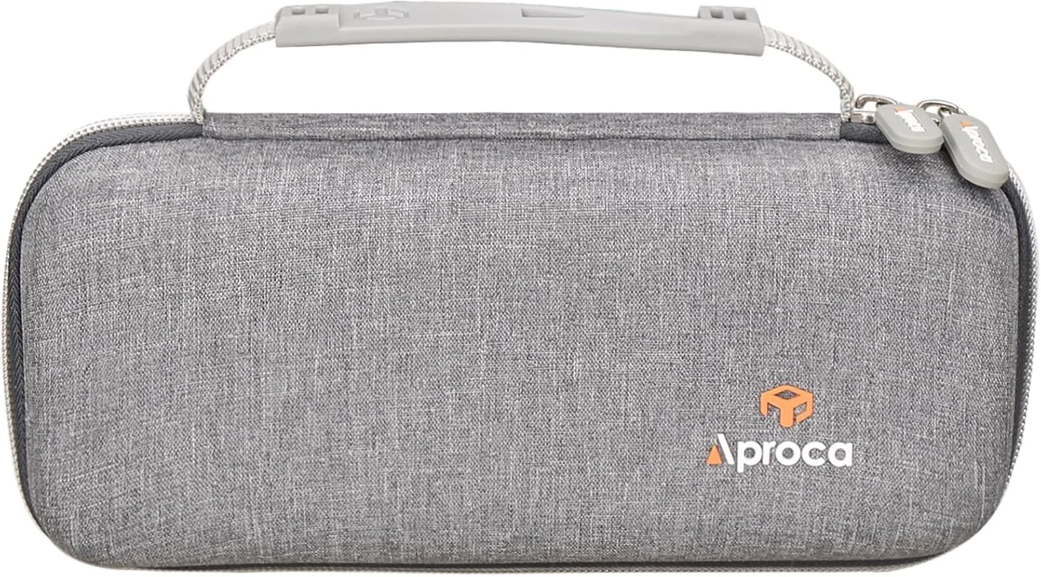 کیف محافظ سخت خاکستری Aproca برای نخ دندان آبی COSLUS، دستگاه آبیاری دهان و دندان بی سیم قابل حمل F5020E و لوازم جانبی