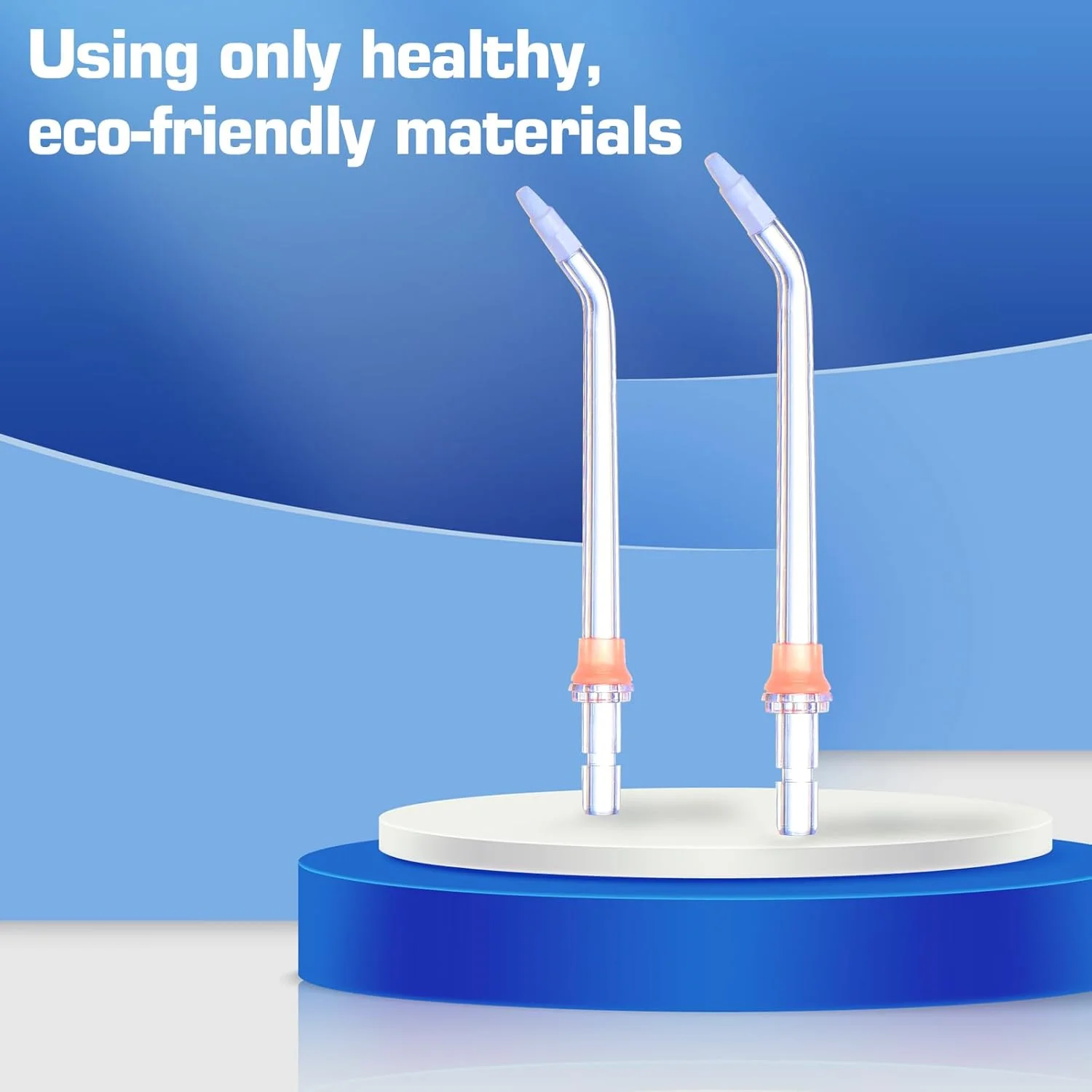 دو عدد سری ارتودنسی جایگزین برای دستگاه نخ دندان آبی بی سیم بینفیا (HF-2)، سری های ارتودنسی جایگزین برای دستگاه آبیاری دهان (HF-2)، سری های جایگزین برای نخ دندان آبی (HF-2)