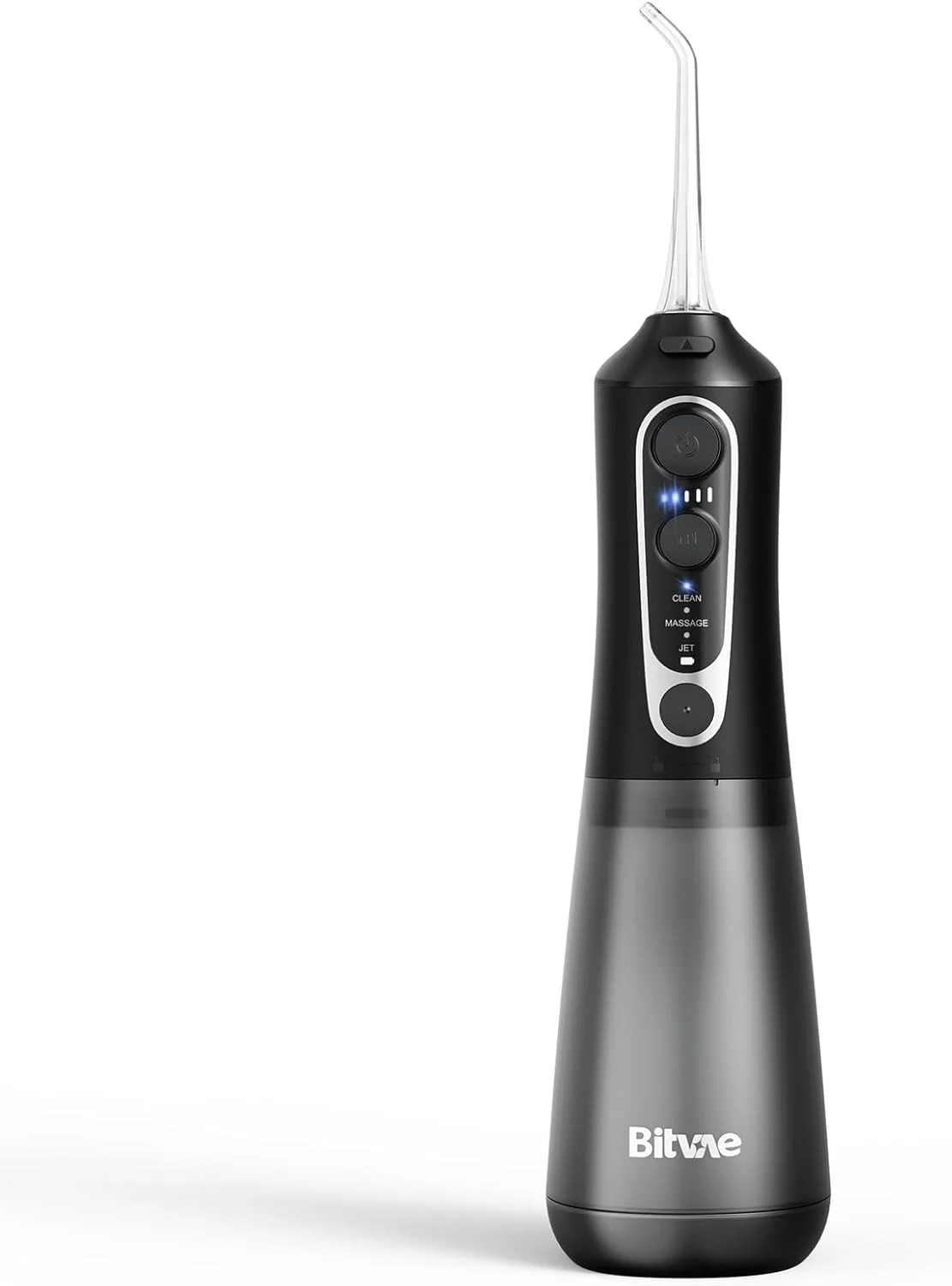 دستگاه شستشوی دهان و دندان بی سیم Bitvae C6 - دارای 5 حالت، 6 سری، قابل شارژ، مناسب برای مسافرت و منزل، مشکی دستگاه شستشوی دهان و دندان بی سیم Bitvae C6 - دارای 5 حالت، 6 سری، قابل شارژ، مناسب برای مسافرت و منزل، مشکی