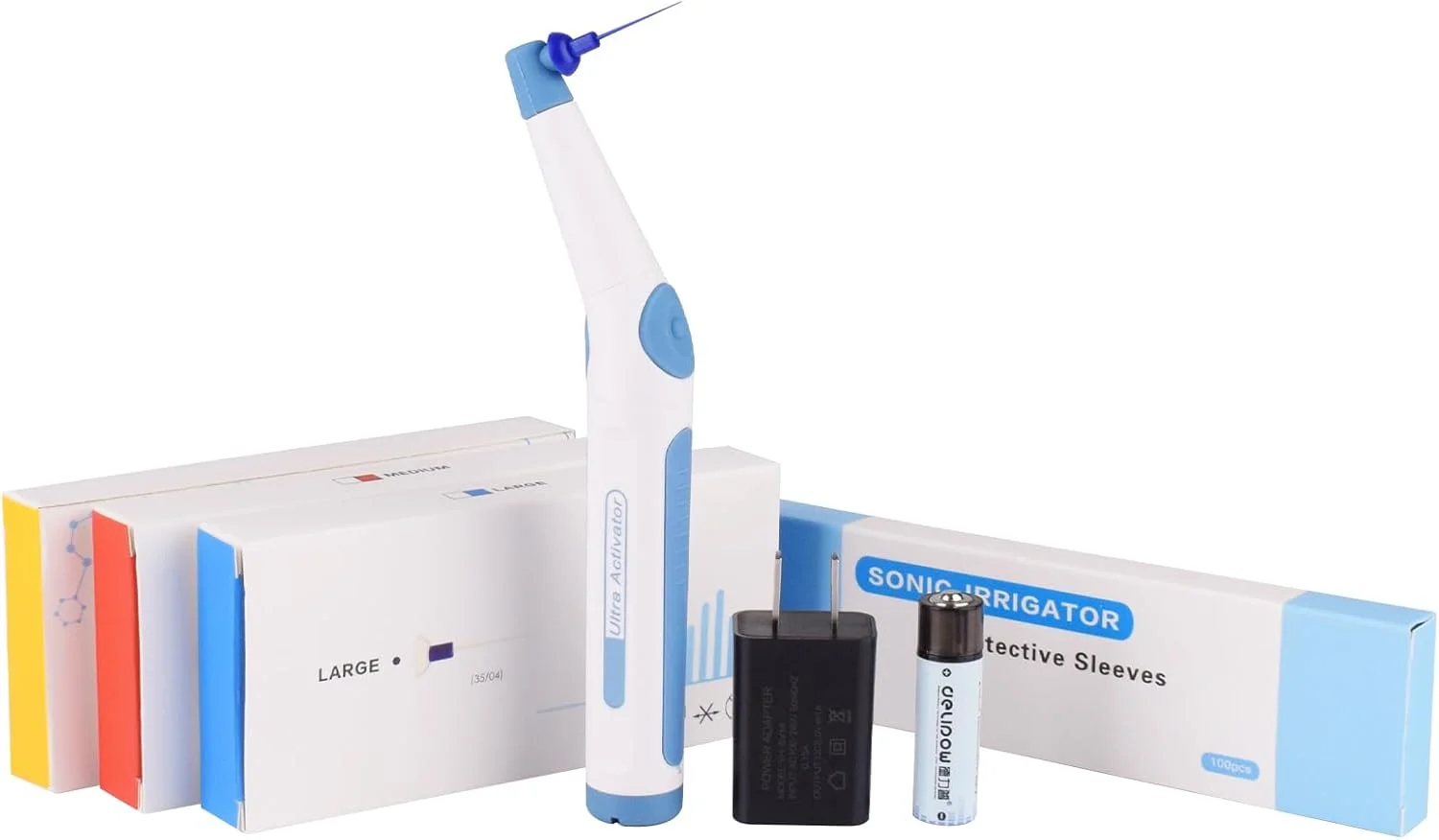 دستگاه پاک کننده الترا سونیک با 60 عدد سری، طراحی ارگونومیک مورب و نوسان سه سرعته سه بعدی، تمیز کننده آلودگی های داخلی، دارای چراغ نشانگر آبی