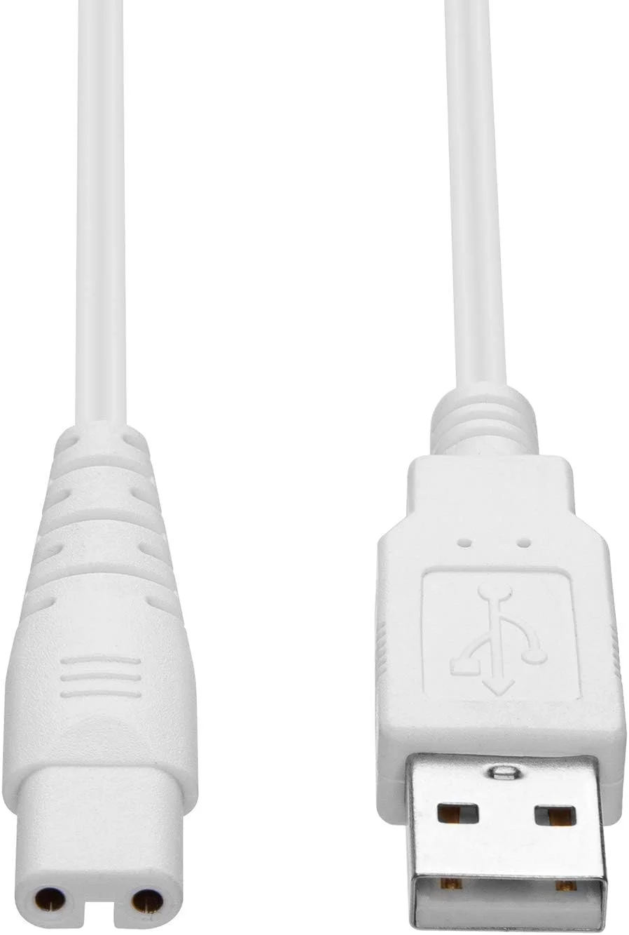 کابل شارژ USB برای دستگاه های نخ دندان آبی نیکول، فِیری‌ویل، آکواسونیک، ماسپرو، نایس‌فیل، زرهانت، اورال‌فری، واتر فلاس، تووندور، هنگسان، اینیتو، مک‌ناول، کرمکس و قطعات جایگزین سیم شارژ USB (سفید)…