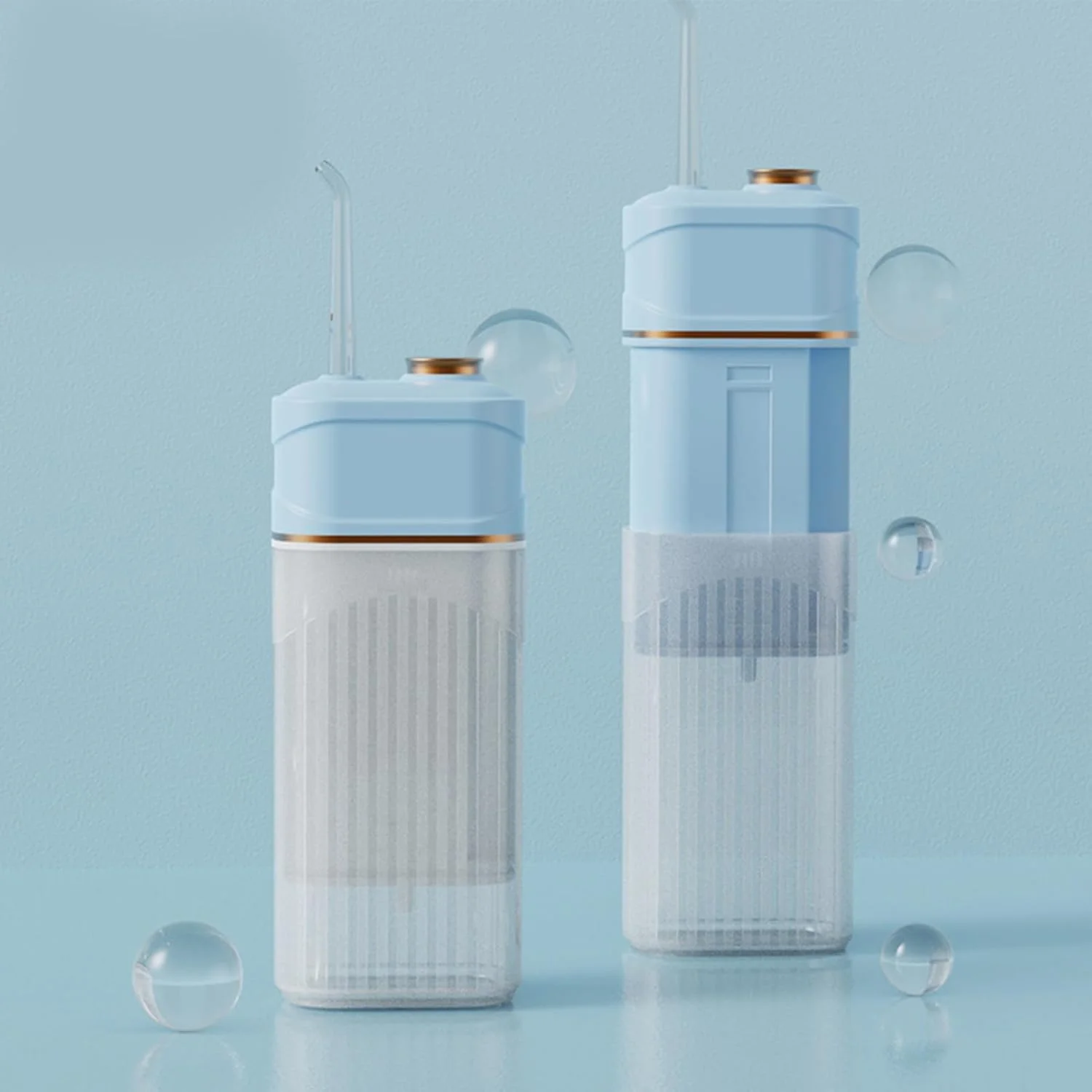 واتر فلاسر بی سیم - دستگاه آبیاری دندان قابل حمل و ضد آب - دستگاه آبیاری قابل شارژ با 3 حالت تمیز کننده دندان برای ارتودنسی، بریج، زنان و مردان