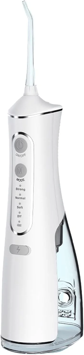 دستگاه شستشوی برقی دندان، پاک کننده عمیق دندان، مراقبت از دهان، 4 حالت تنظیم فشار، سفید، دستگاه شستشوی آبی دندان دستگاه شستشوی برقی دندان، پاک کننده عمیق دندان، مراقبت از دهان، 4 حالت تنظیم فشار، سفید، دستگاه شستشوی آبی دندان