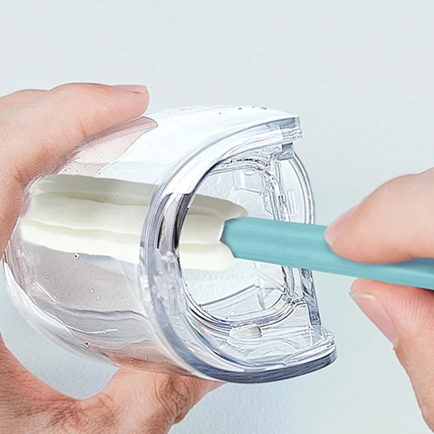 دستگاه شستشوی برقی دندان، پاک کننده عمیق دندان، مراقبت از دهان، 4 حالت تنظیم فشار، سفید، دستگاه شستشوی آبی دندان