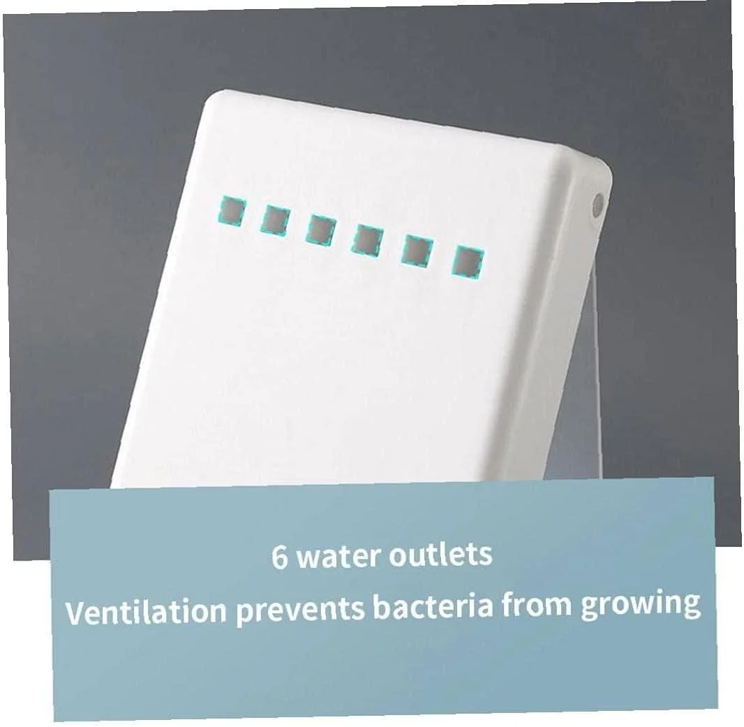 جعبه نگهداری سری‌های نخ دندان آبی، جعبه نازل، سازمان دهنده نازل جایگزین دستگاه آبیاری دهان (بدون نازل)، ماهرانه و حرفه ای