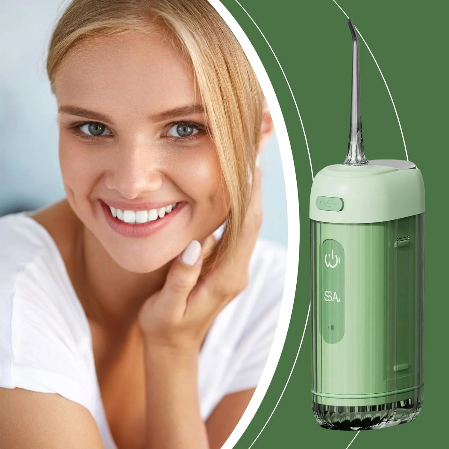 دستگاه شستشوی دهان و دندان | دستگاه خلال دندان آبی، 200 میلی لیتر، دستگاه تمیز کننده بی سیم و ضد آب برای کودکان، بزرگسالان، استفاده در فضای باز، مدرسه، حمام، باشگاه، مسافرت، تعطیلات و ساحل دستگاه شستشوی دهان و دندان | دستگاه خلال دندان آبی، 200 میلی لیتر، دستگاه تمیز کننده بی سیم و ضد آب برای کودکان، بزرگسالان، استفاده در فضای باز، مدرسه، حمام، باشگاه، مسافرت، تعطیلات و ساحل