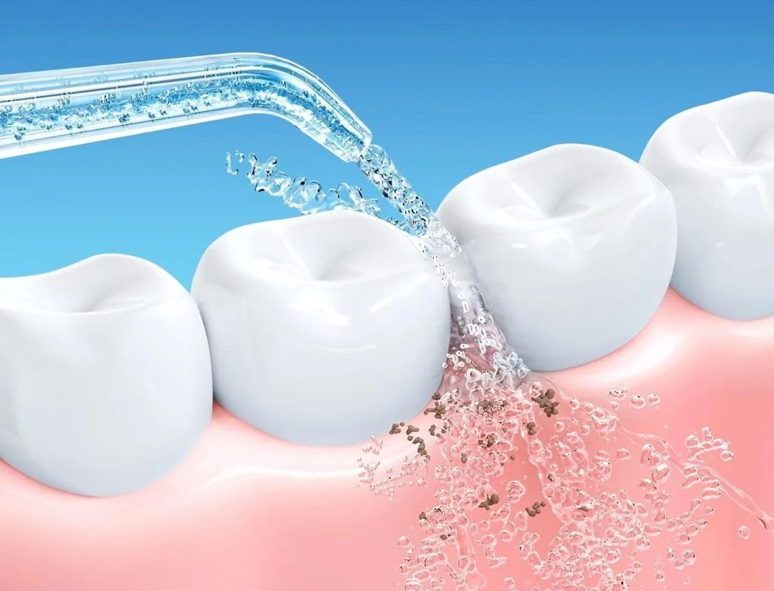 دستگاه شستشوی دهان TONR، نخ دندان آبی پیشرفته بی سیم برای دندان، 3 حالت تمیز کردن، نخ دندان آبی دندان قابل شارژ، دستگاه شستشوی دندان ضد آب (مشکی، سفید، صورتی، آبی)