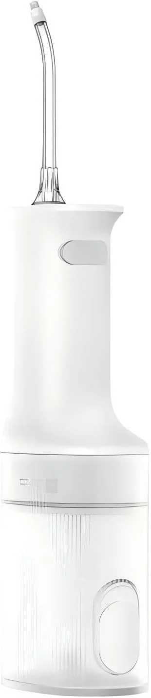 دستگاه شستشوی دهان و دندان، تمیز کننده عمیق، 2 حالت تمیز کردن، ایده آل برای دندان ها، 90 روز عمر باتری - سفید