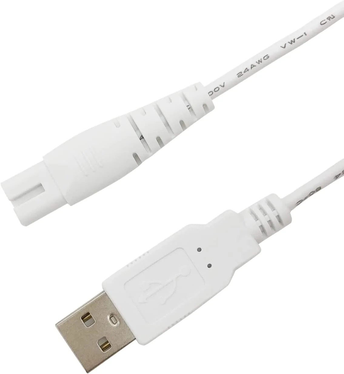 کابل شارژ جایگزین PDEEY برای دستگاه های نخ دندان آبی نیکول، اینسمارت، نایس فیل، فیری ویل، تو وندور، یافکس و هانگسان، بسته 2 عددی