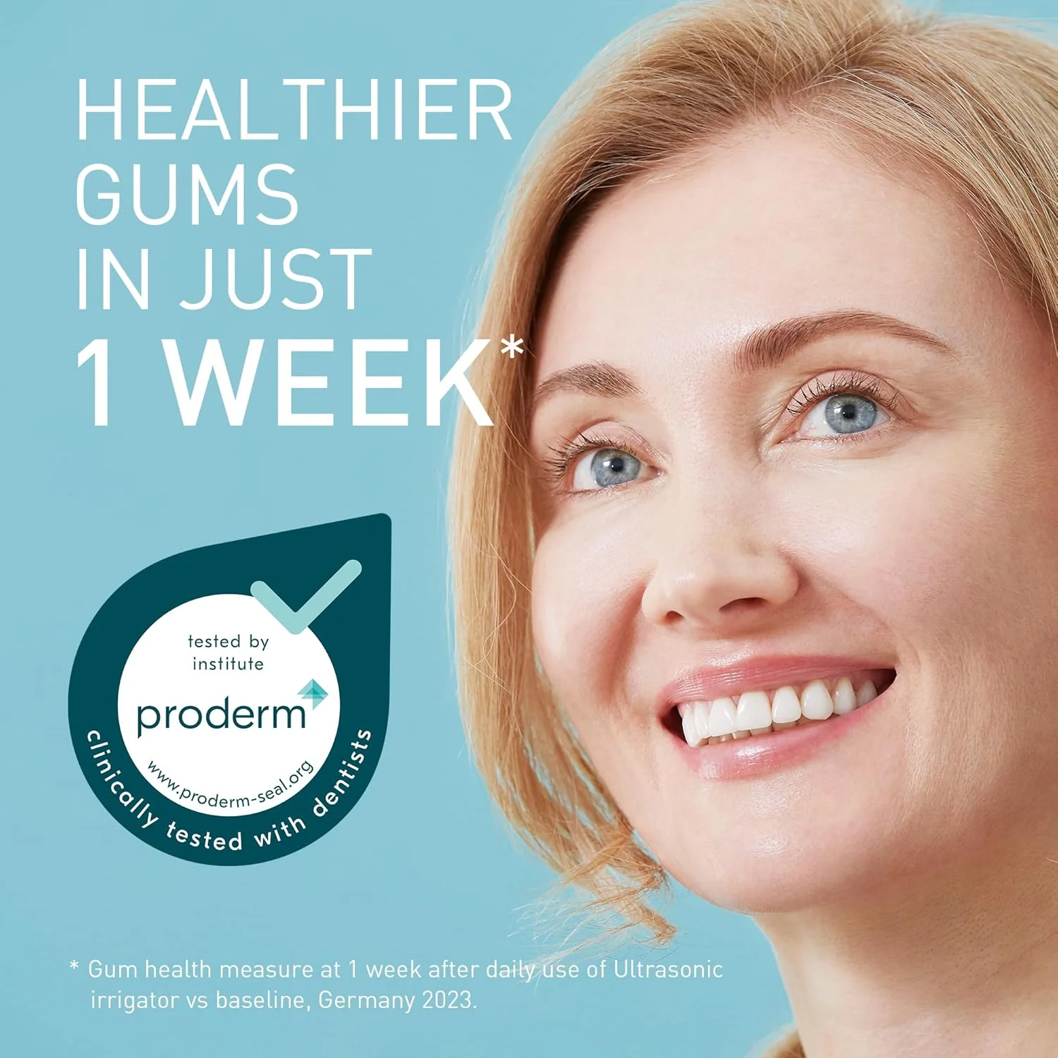 دستگاه شستشوی دهان اولتراسونیک پاناسونیک سری 600 مدل EW-DJ67-W303، دستگاه آبیاری دندان، دستگاه شستشوی دهان بی سیم، 200 میلی لیتر، IPX7، 2 نازل اولتراسونیک، 1 نازل ارتودنسی و 1 نازل تمیز کننده زبان، 5 فشار آب