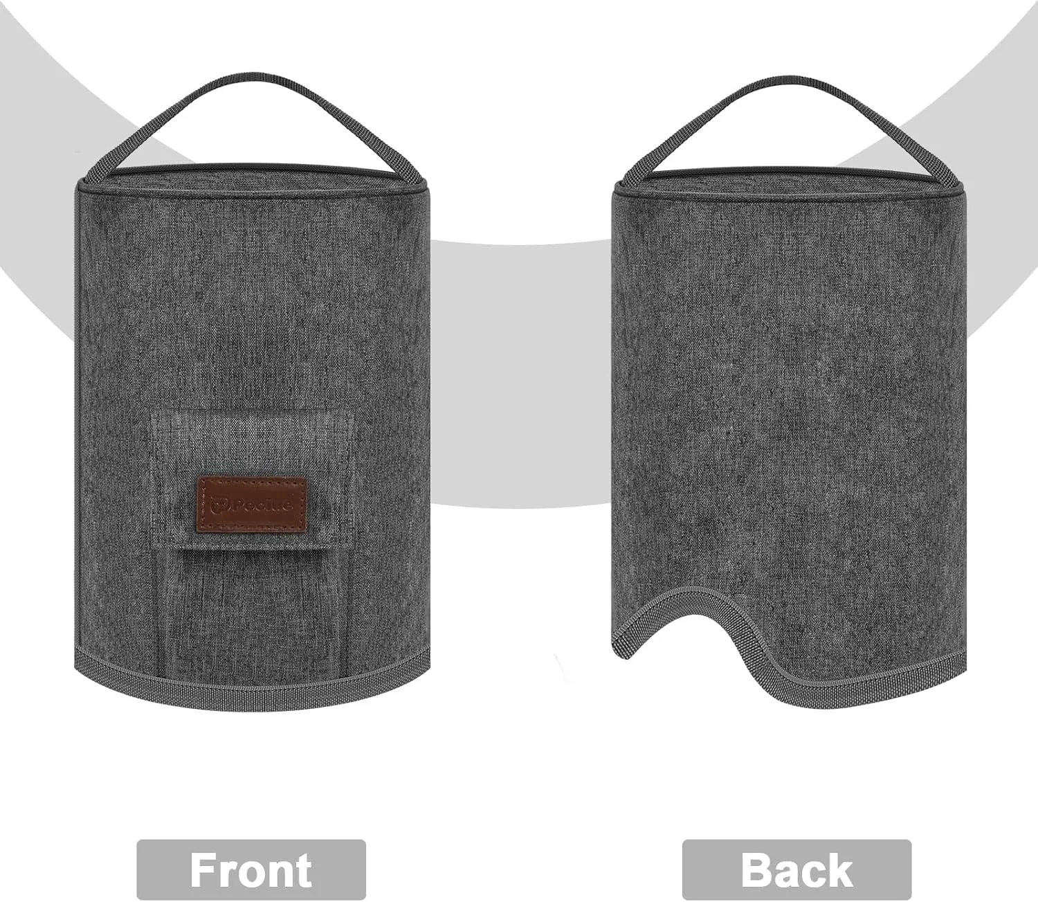 روکش محافظ سازگار با دستگاه شستشوی دهان و دندان آبی آکواریوس مدل WP-660، گردگیر ابزار تمیز کننده دندان های بی سیم برای 7 عدد سری جایگزین برای مراقبت از لثه، جعبه نگهدارنده