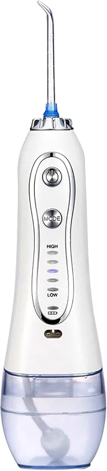 واتر فلاسر دندان قابل حمل 300 میلی لیتر نسخه سفید: ارتقا روتین مراقبت از دهان و دندان شما