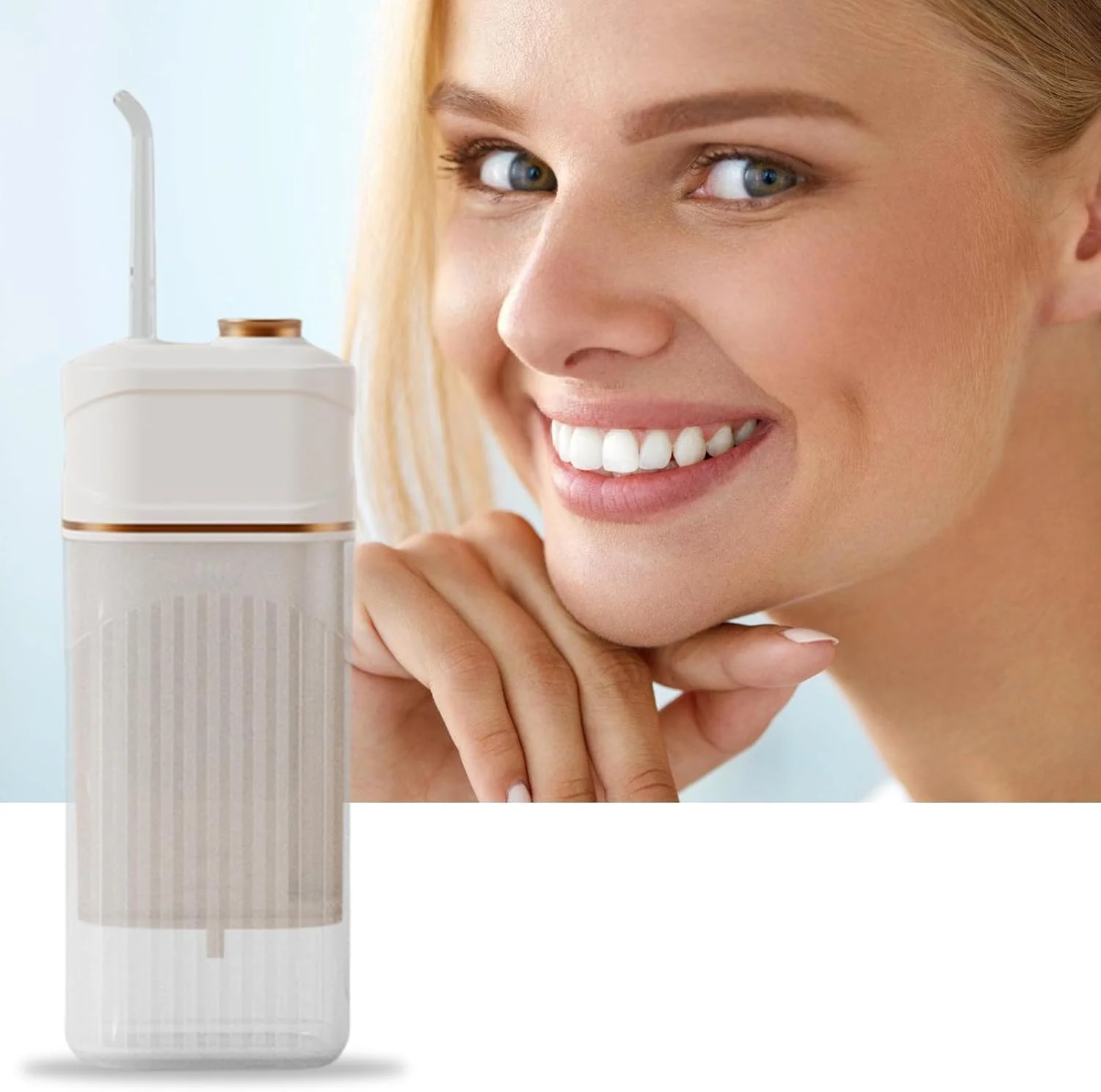 واتر فلاسر قابل حمل | واتر فلاسر مسافرتی قابل شارژ با 3 حالت | دستگاه آبیاری قابل شارژ با 3 حالت تمیز کننده دندان برای ارتودنسی، بریج، زنان و مردان