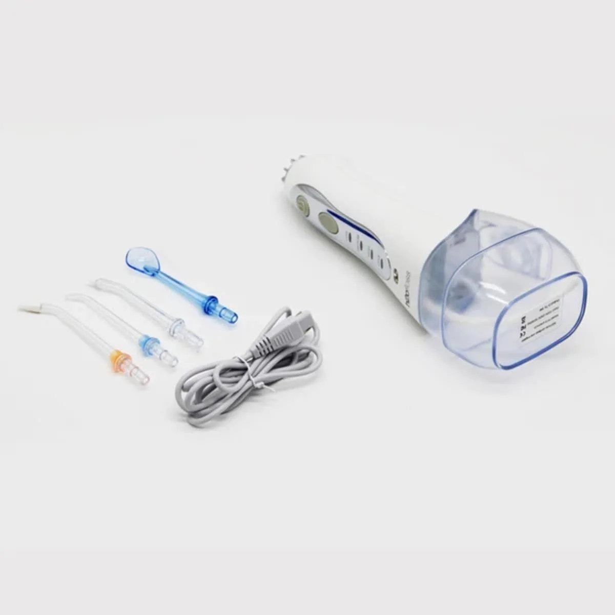 واتر فلاسر بی سیم، دستگاه شستشوی دهان حرفه ای، مسواک برقی، تمیز کننده زبان، نخ دندان، دستگاه تمیز کننده دندان، قابل حمل و شارژ، ضد آب - دستگاه مراقبت از دندان مسافرتی