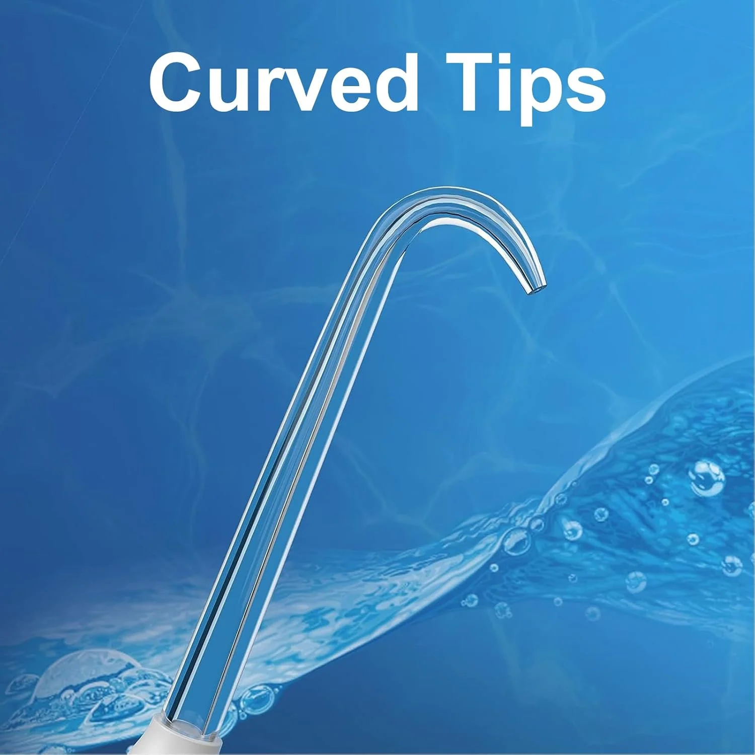 سری های جایگزین حرفه ای RAXSEG برای دستگاه های شستشوی دهان و دندان Waterpik - 6 عدد سری مخصوص ایمپلنت و دندان مصنوعی