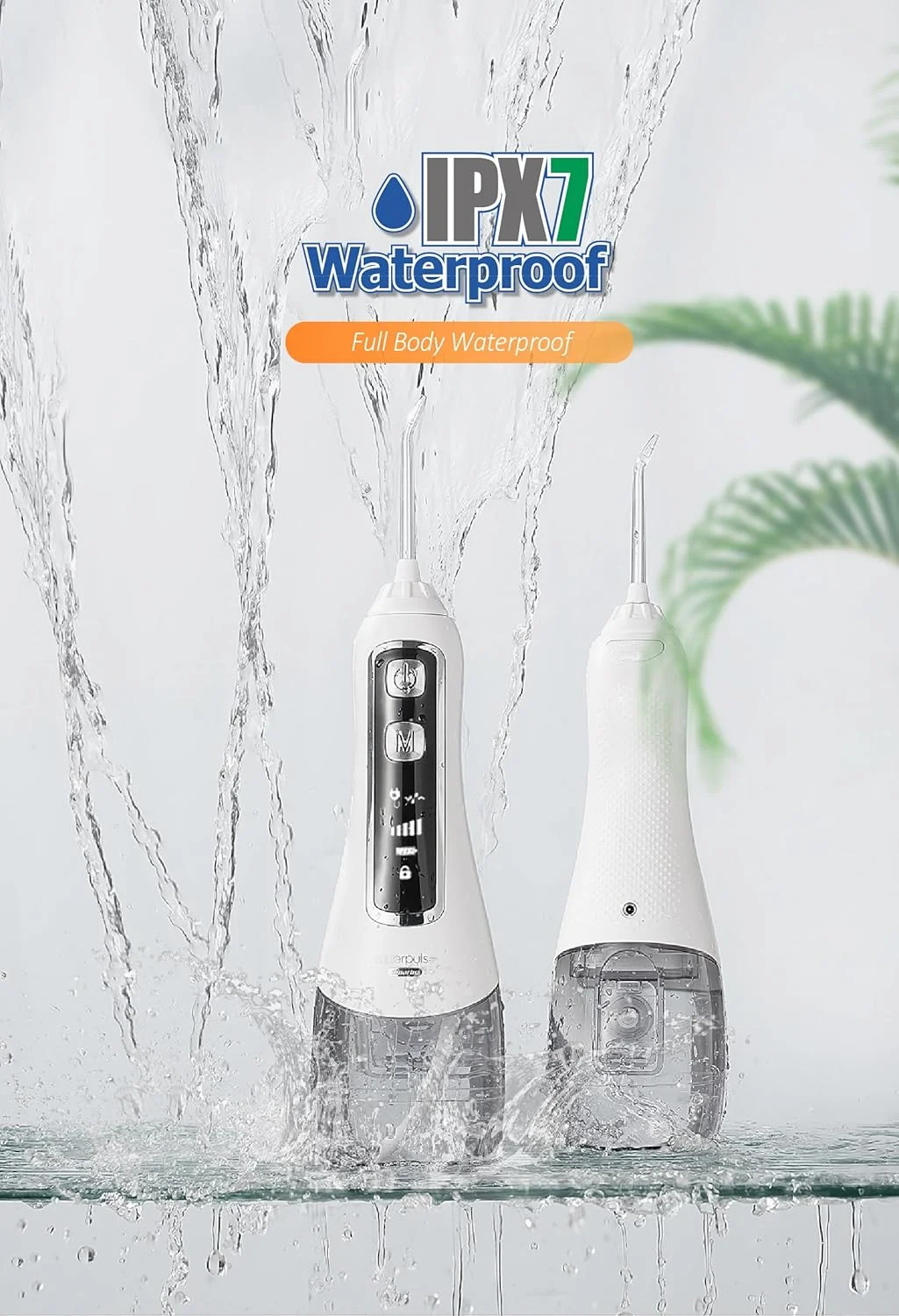 دستگاه شستشوی دهان و دندان قابل حمل شارژی Smarbo V580 با 6 حالت و مخزن 320 میلی لیتر