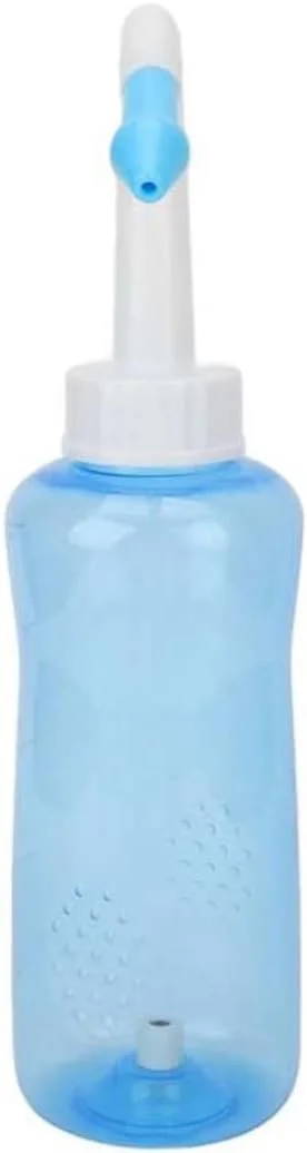 بطری شستشوی بینی نتی پات 500 میلی لیتری، پاک کننده بینی، آبیاری بینی برای بزرگسالان و کودکان