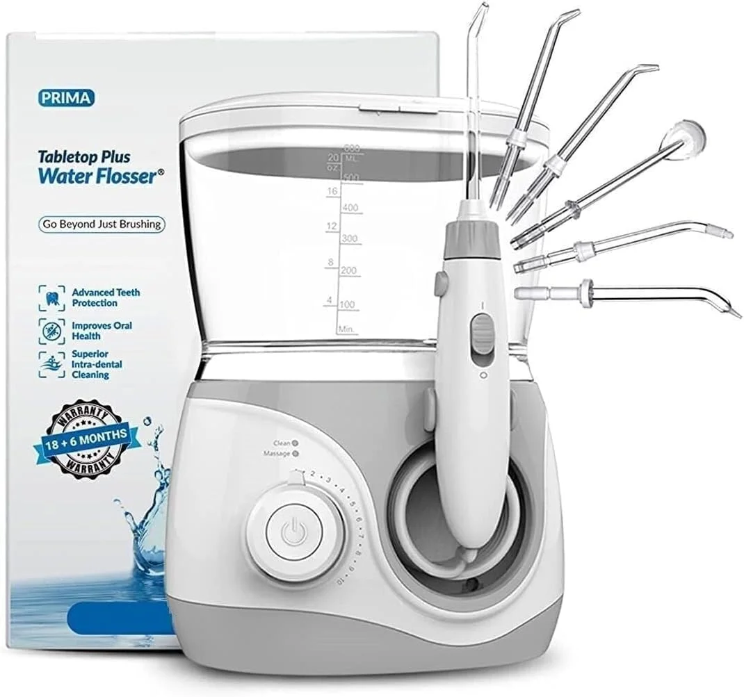 دستگاه شستشوی دهان با 10 تنظیم فشار آب | 6 سری مختلف | دو حالت پاکسازی و ماساژ