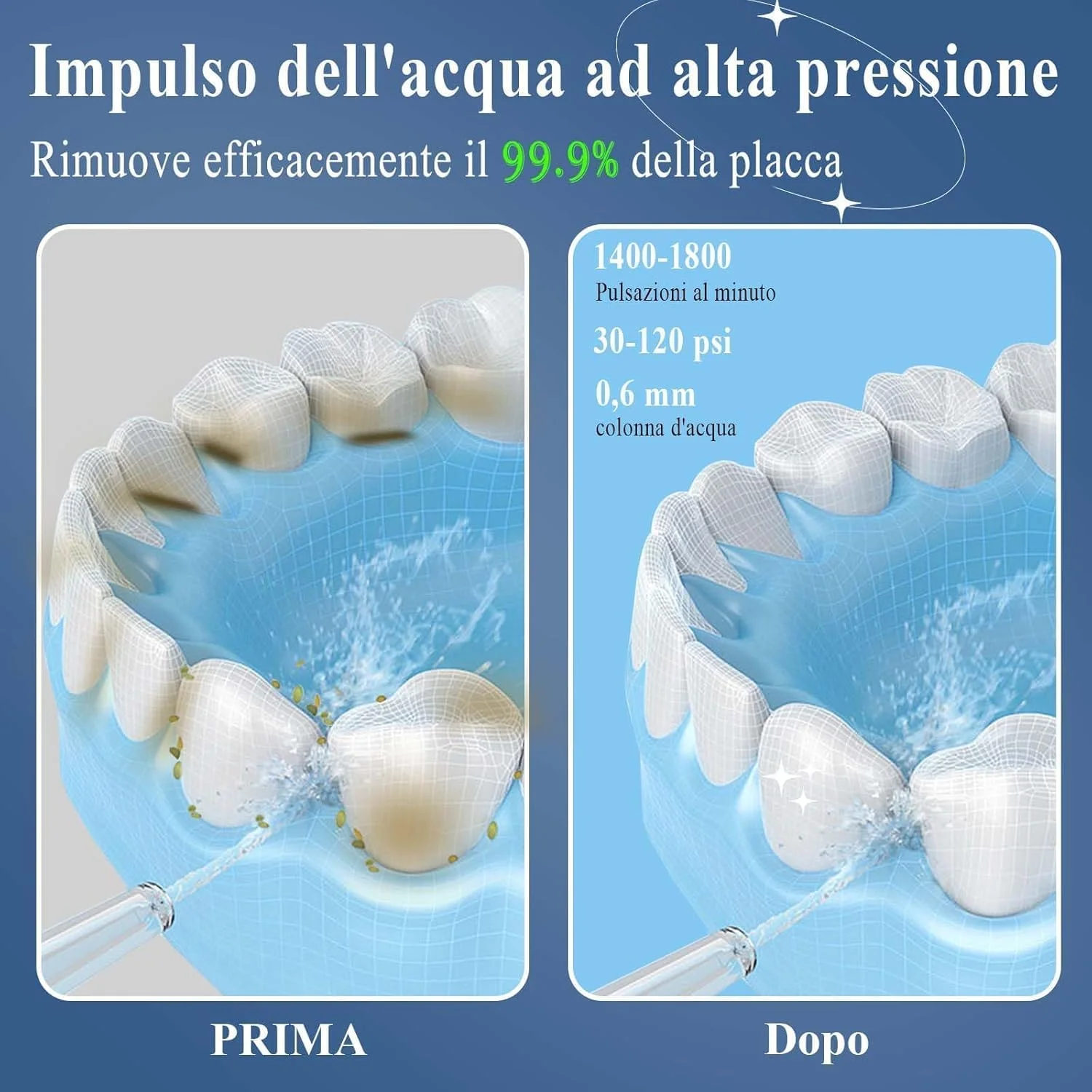 واتر فلاسر بی سیم SURFOU، هدیه کریسمس، 300 میلی لیتر، 5 حالت، 7 نازل، مسافرتی، ضد آب IPX7، قابل شارژ USB-C برای مسافرت و خانه