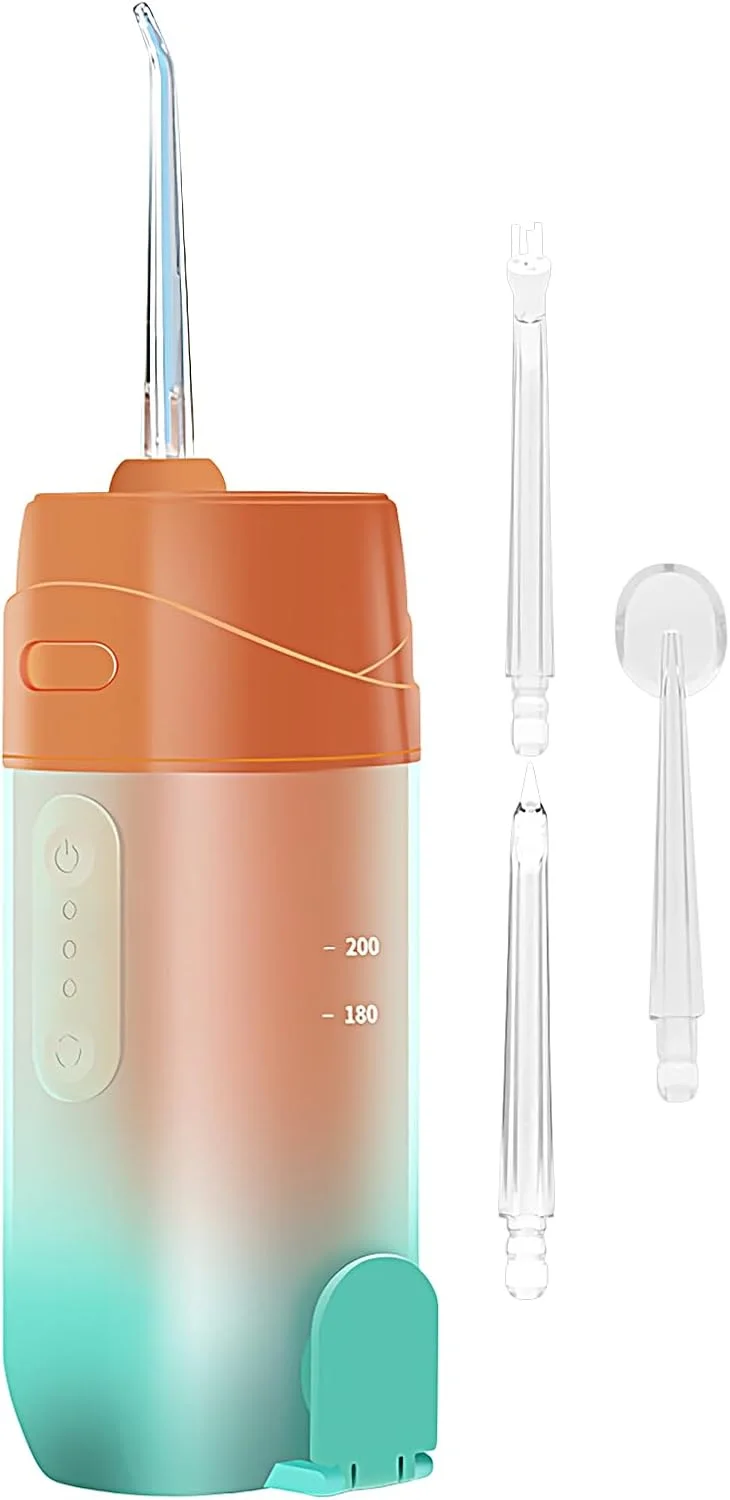 نخ دندان آبی - نخ دندان آبی شارژی بی سیم 240 میلی لیتر، دستگاه آبی ضد آب 5 حالته برای مسافرت، استفاده روزانه در حمام، منزل، سفر، کودکان و بزرگسالان نخ دندان آبی - نخ دندان آبی شارژی بی سیم 240 میلی لیتر، دستگاه آبی ضد آب 5 حالته برای مسافرت، استفاده روزانه در حمام، منزل، سفر، کودکان و بزرگسالان