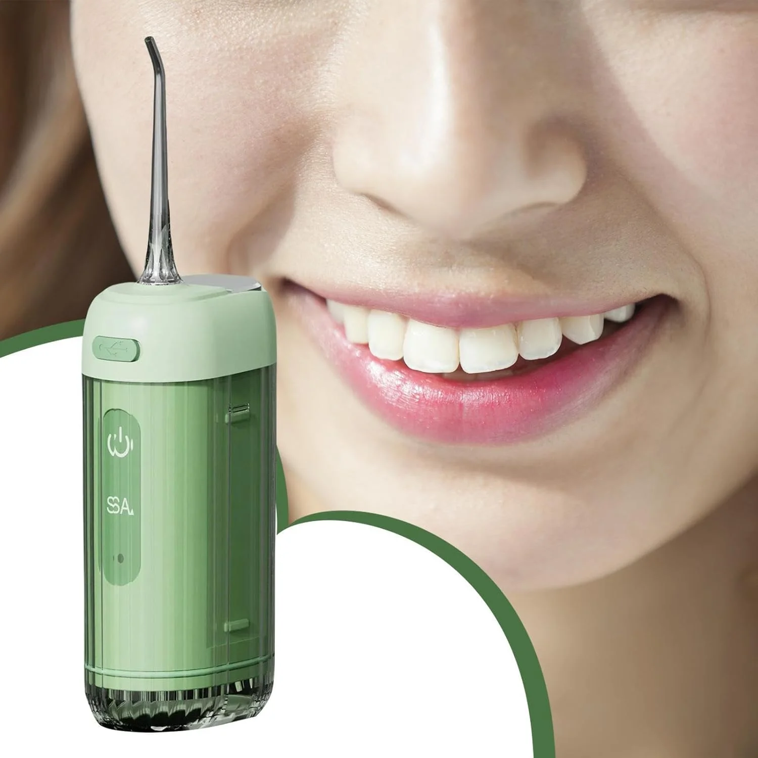 مسواک آبی، نخ دندان آبی قابل حمل، 200 میلی لیتر، دستگاه آبی برقی بی سیم ضد آب برای تمیز کردن در خانه، حمام، باشگاه، ساحل، مدرسه، تعطیلات در فضای باز، کودکان و بزرگسالان