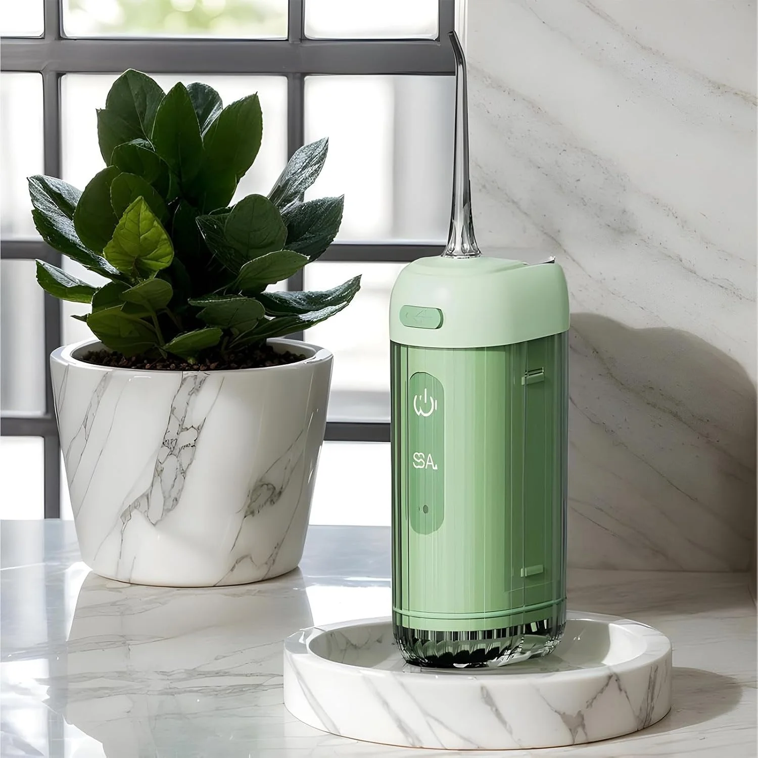 دستگاه شستشوی دهان و دندان مسافرتی - تمیز کننده قابل حمل 200 میلی لیتری، ضد آب و بدون سیم، مناسب منزل، باشگاه، ساحل، مدرسه، تعطیلات، کودکان و بزرگسالان