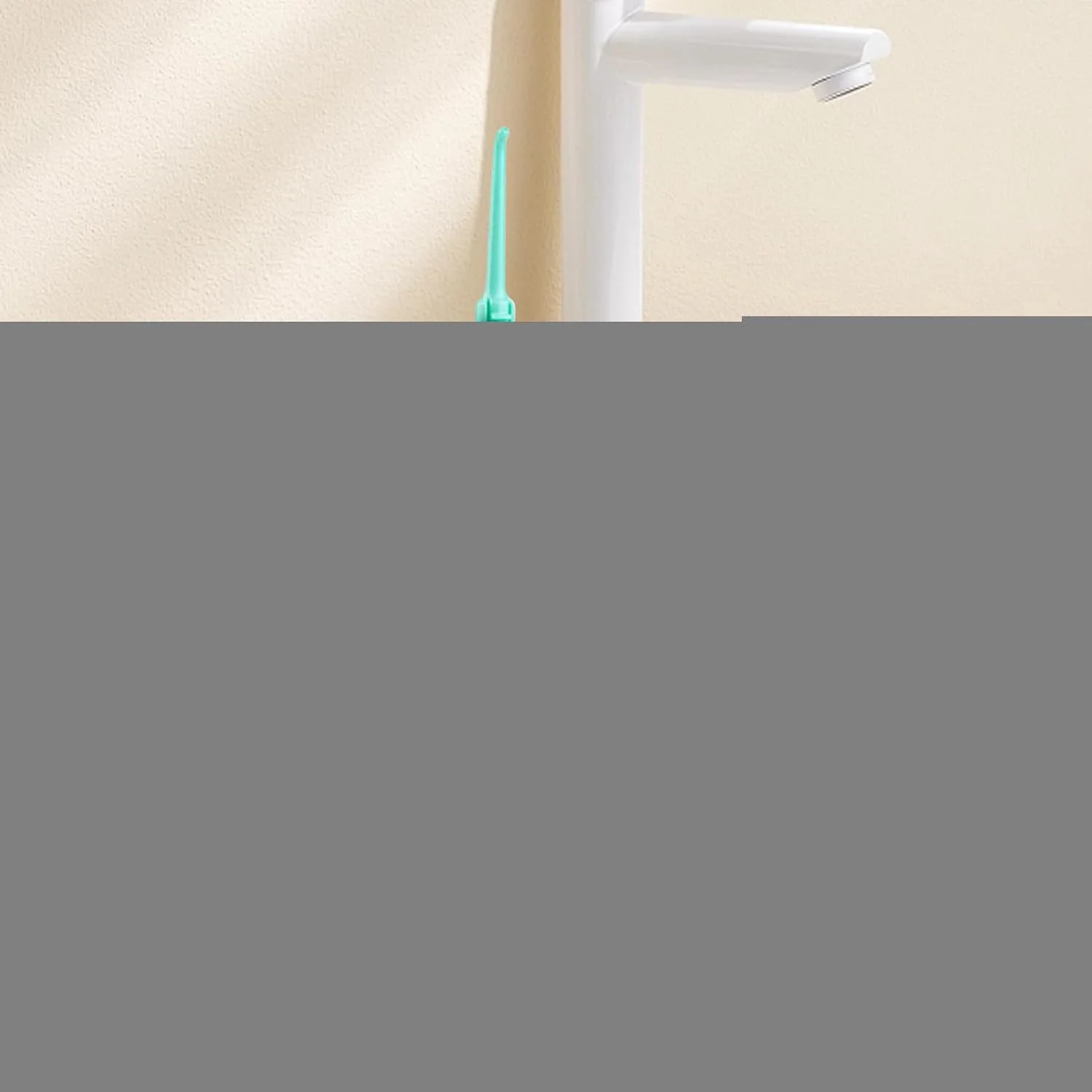 واتر فلاسر، واتر فلاسر سبک وزن - دستگاه شستشوی دندان با طراحی بی سیم برای تمیز کردن روزانه دهان، مراقبت دستی از لثه، مناسب منزل، حمام، مسافرت، کودکان و افراد مبتدی