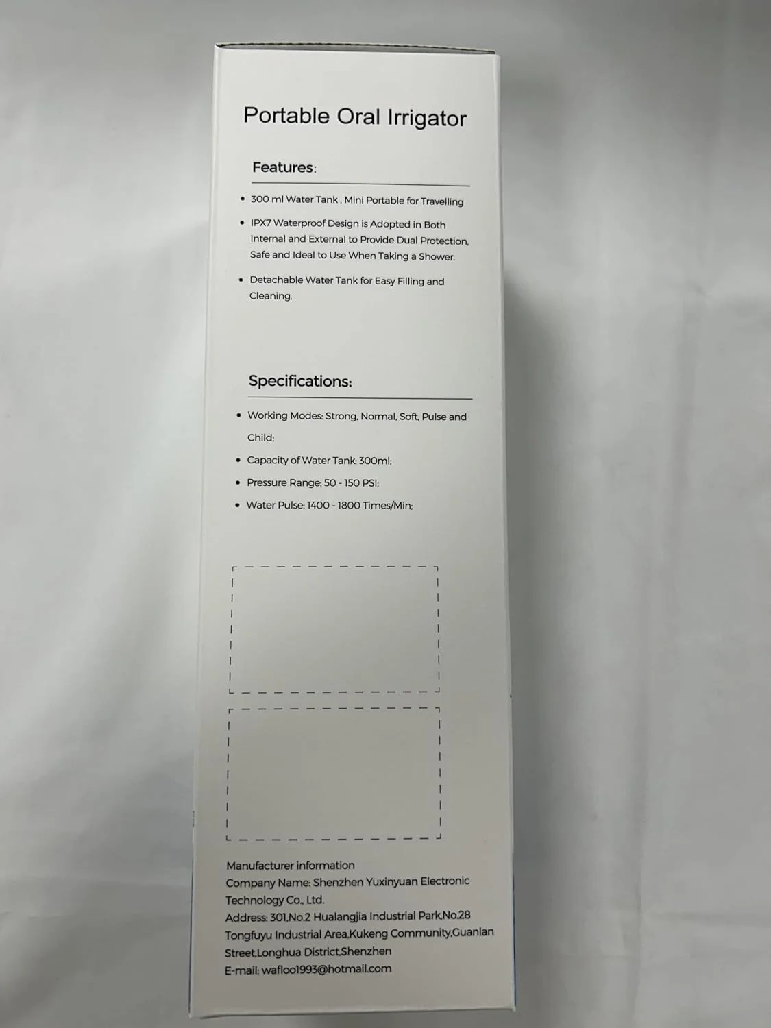 واتر فلاسر دندان - 5 حالت، 6 سری، مخزن بزرگ 300 میلی لیتری قابل حمل، تمیز کننده برقی واتر فلاسر، ضد آب IPX7، دستگاه تمیز کننده دندان برای خانه و مسافرت