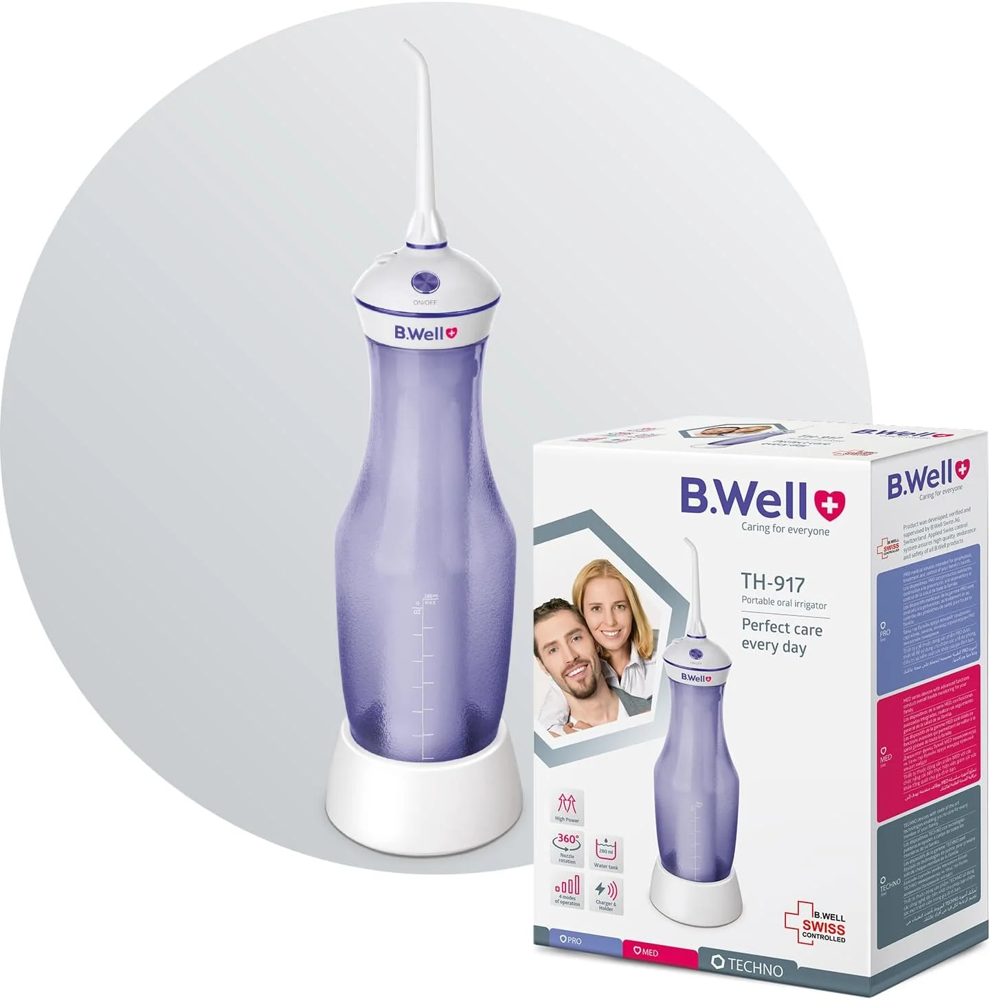 دهانشویه قابل حمل بی ول مدل TH-917