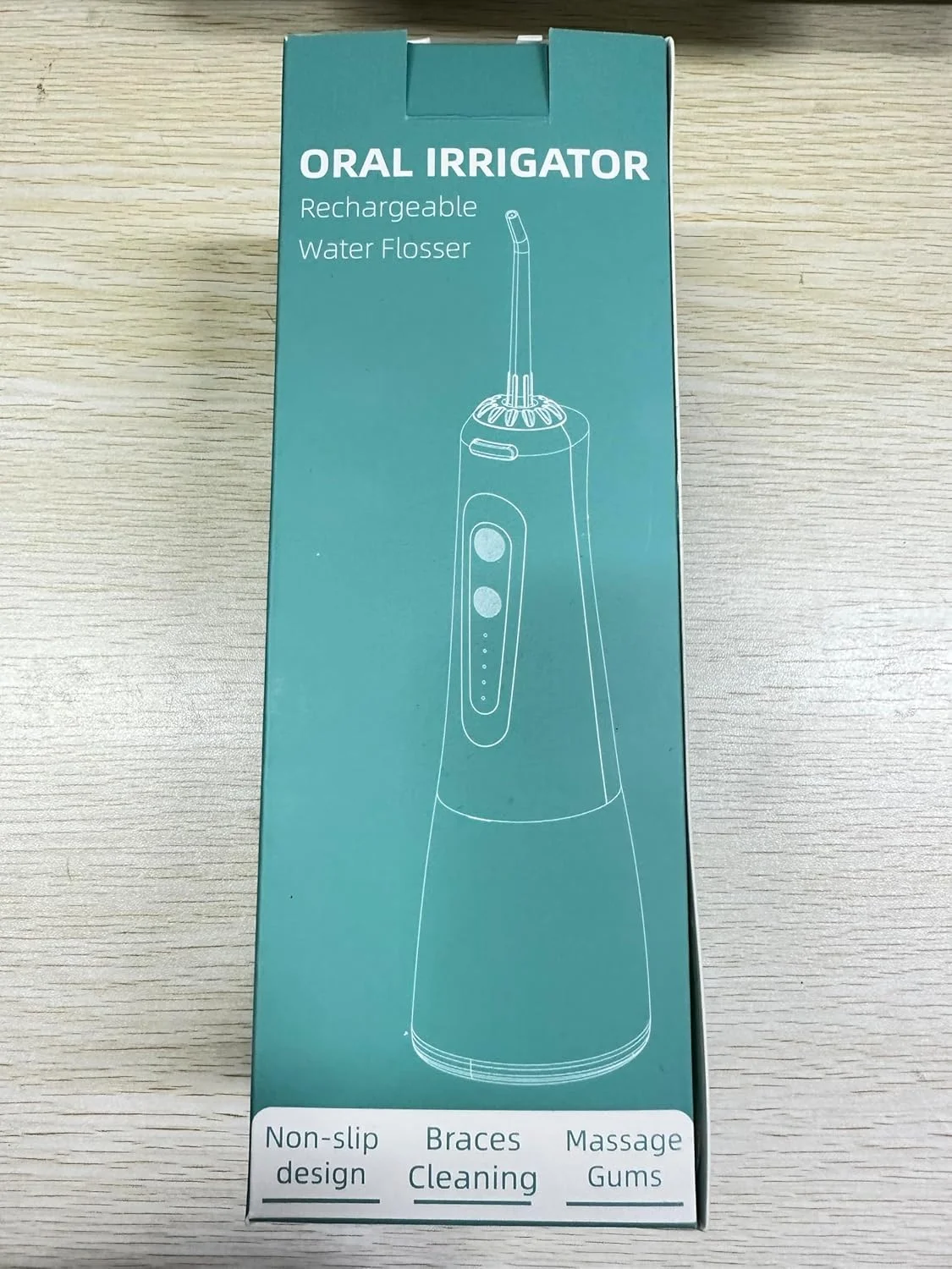 دستگاه شستشوی دهان بی سیم، تمیز کننده دندان برقی، 5 حالت و مخزن 300 میلی لیتری