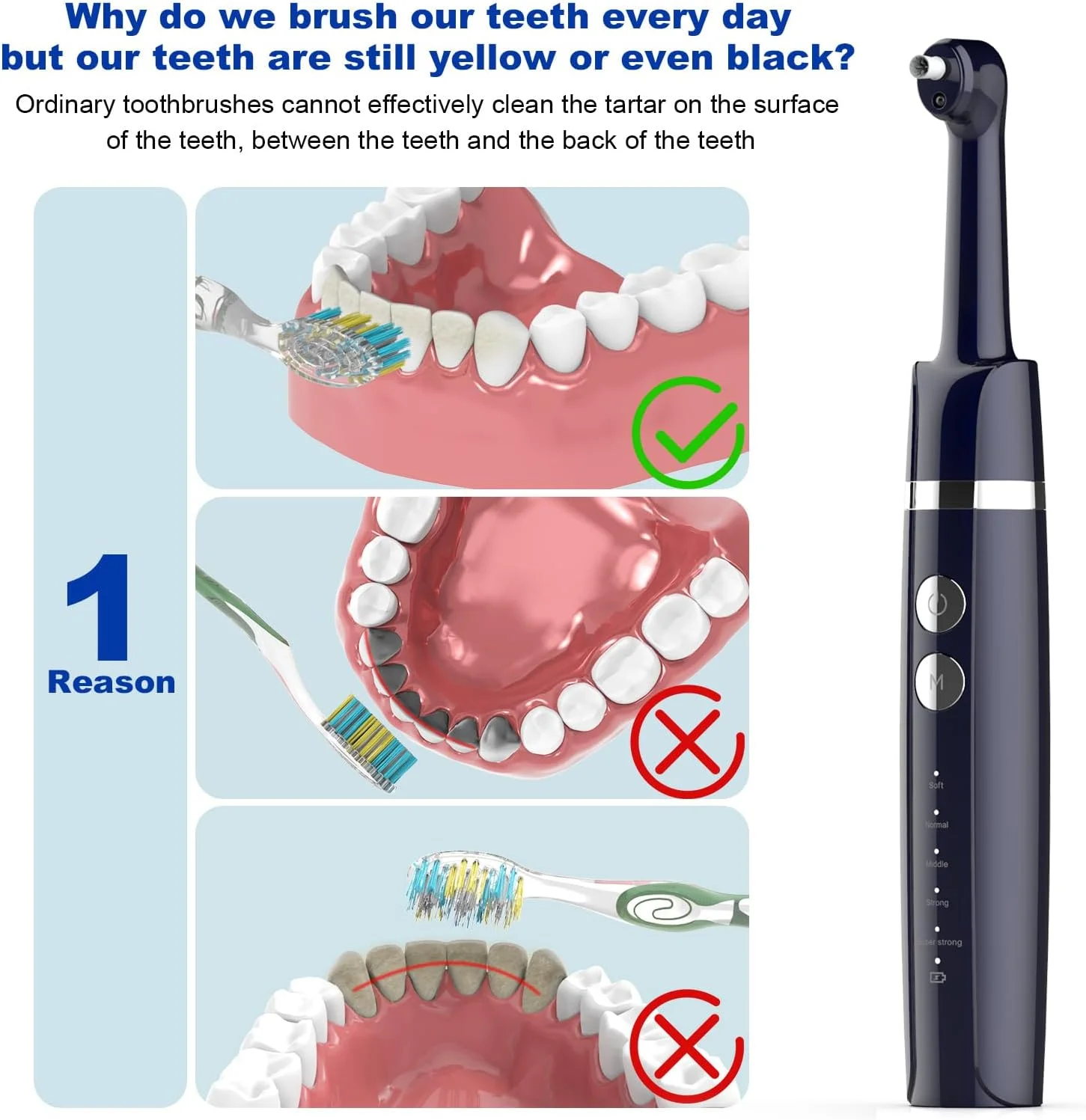 دستگاه پولیش دندان، کیت پولیش دندان، 6 سری، 5 حالت سرعت، چراغ LED، شامل خمیر دندان حرفه ای، قابل شارژ USB، سفید کننده، 1 عدد دستگاه پولیش دندان، کیت پولیش دندان، 6 سری، 5 حالت سرعت، چراغ LED، شامل خمیر دندان حرفه ای، قابل شارژ USB، سفید کننده، 1 عدد