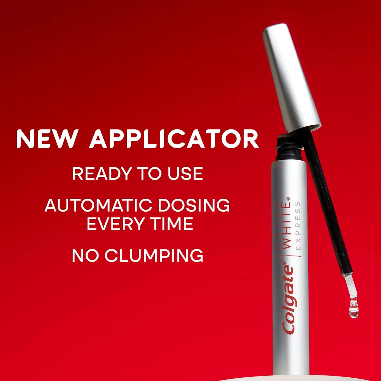 قلم سفید کننده فوری دندان کلگیت Optic White، اپلیکاتور سفید کننده دندان ایمن برای مینای دندان، کمک به سفید شدن دندان ها در کمتر از 1 روز استفاده، درمان 7 روزه سفید کننده، 2.4 میلی لیتر قلم سفید کننده فوری دندان کلگیت Optic White، اپلیکاتور سفید کننده دندان ایمن برای مینای دندان، کمک به سفید شدن دندان ها در کمتر از 1 روز استفاده، درمان 7 روزه سفید کننده، 2.4 میلی لیتر